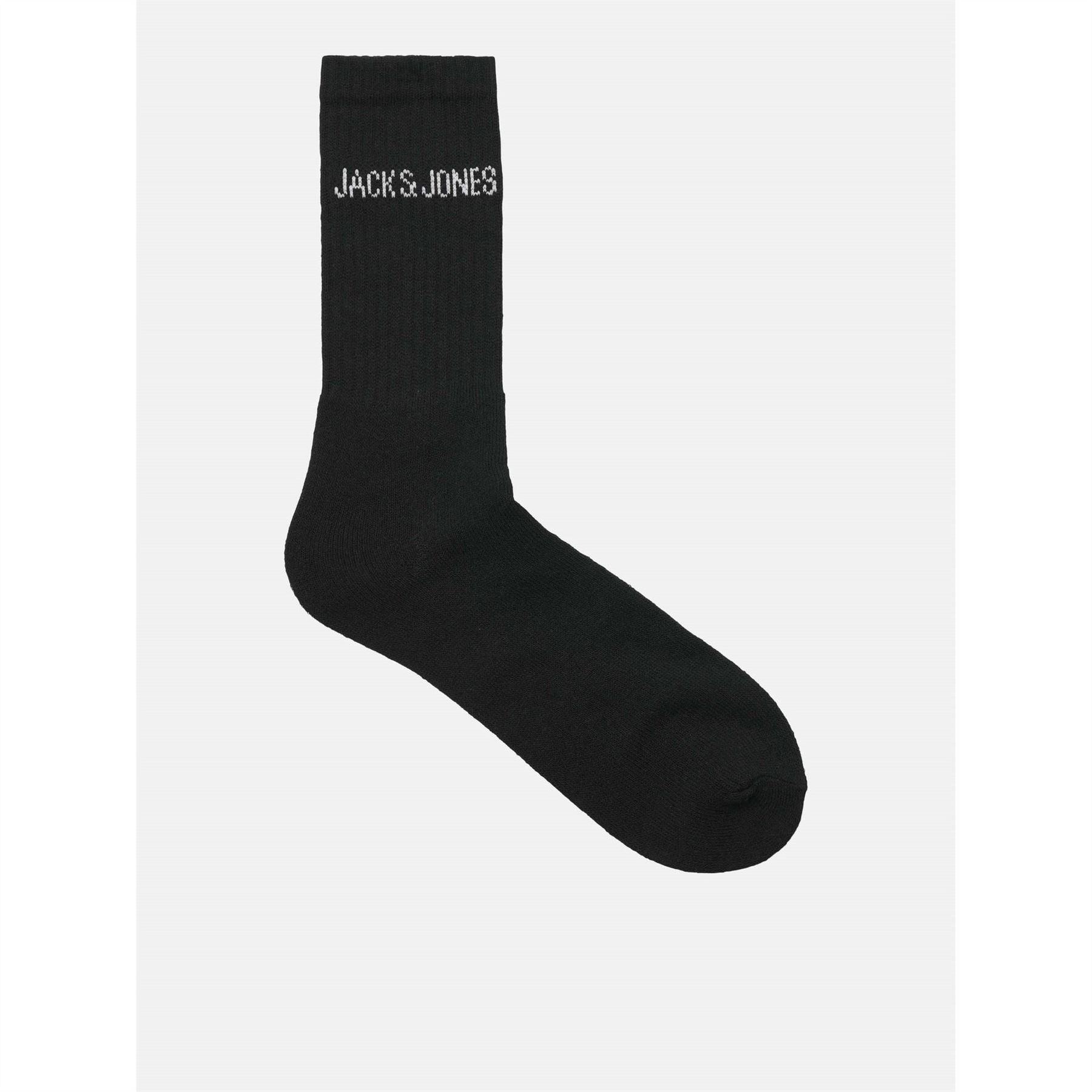 Jack and Jones Regen Mens 5 Pack Crew Socks