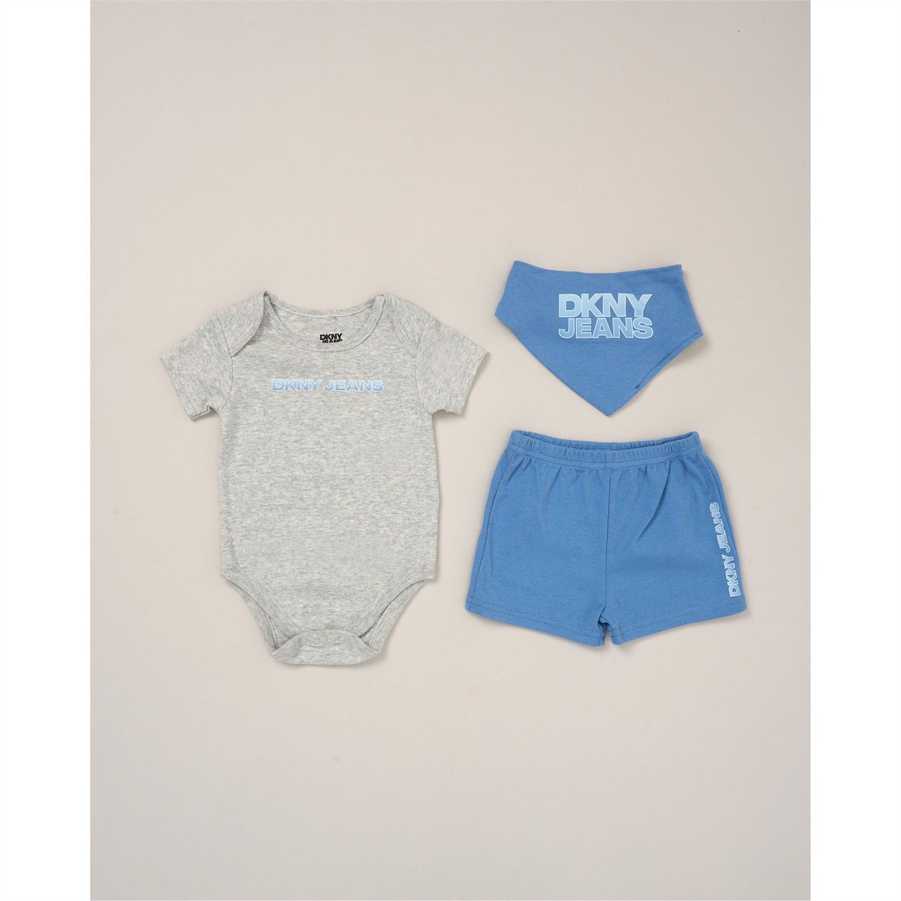 DKNY Jeans Bodysuit Shorts And Bib