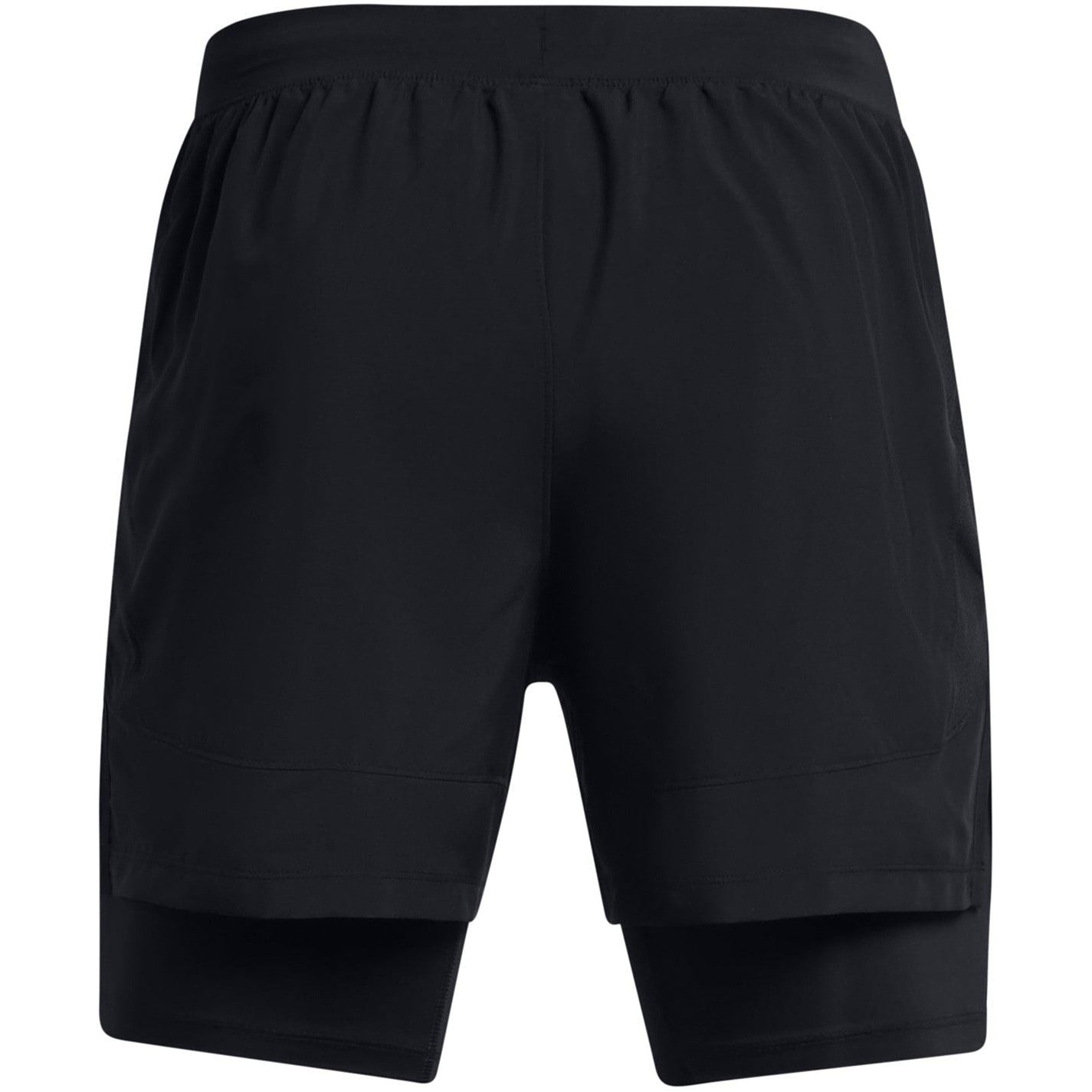 Under Armour Mens Armour Ua Launch 2 In 1 7 Shorts