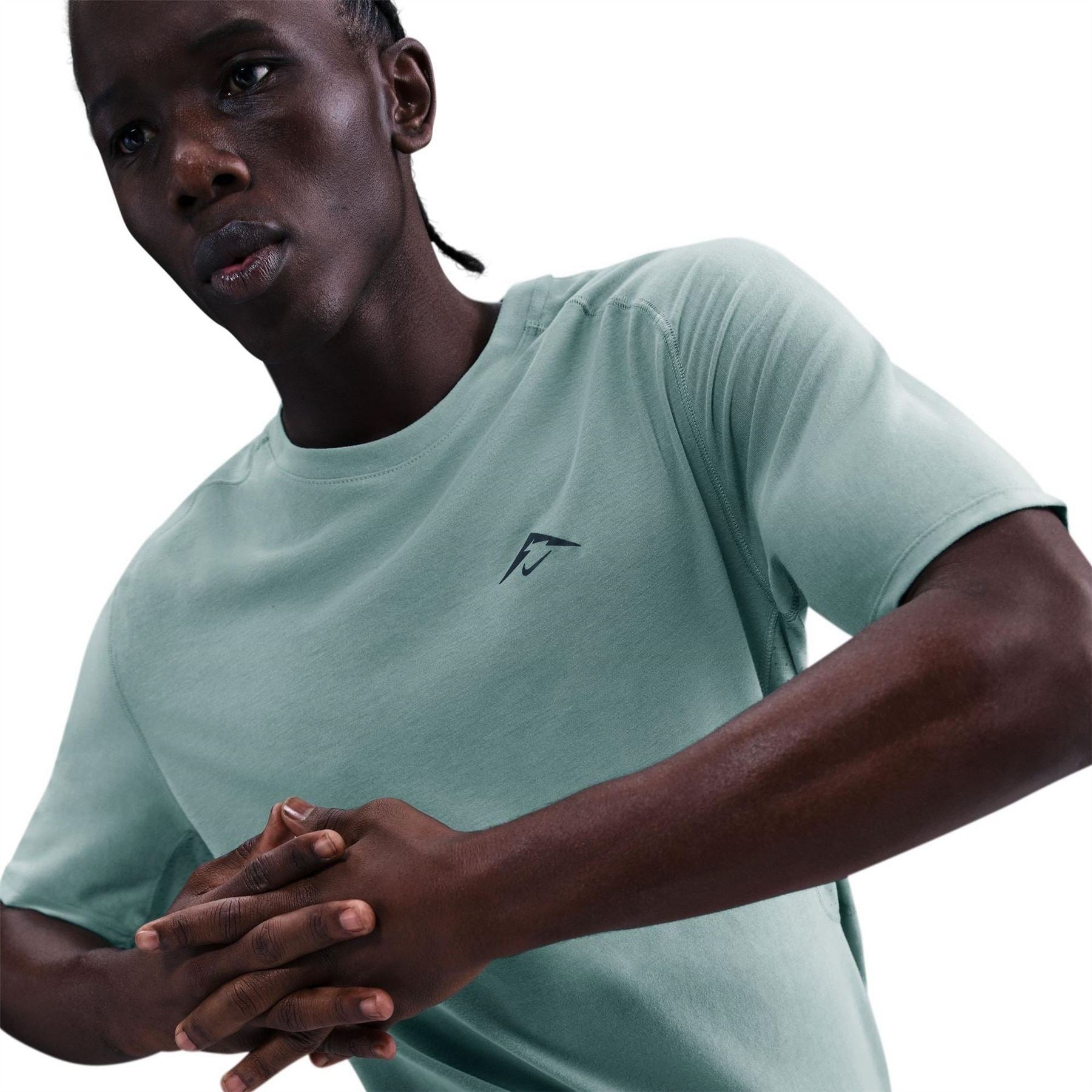 Nike Solar Stitched Detail Crew Neck Short Sleeve Jersey T-Shirt