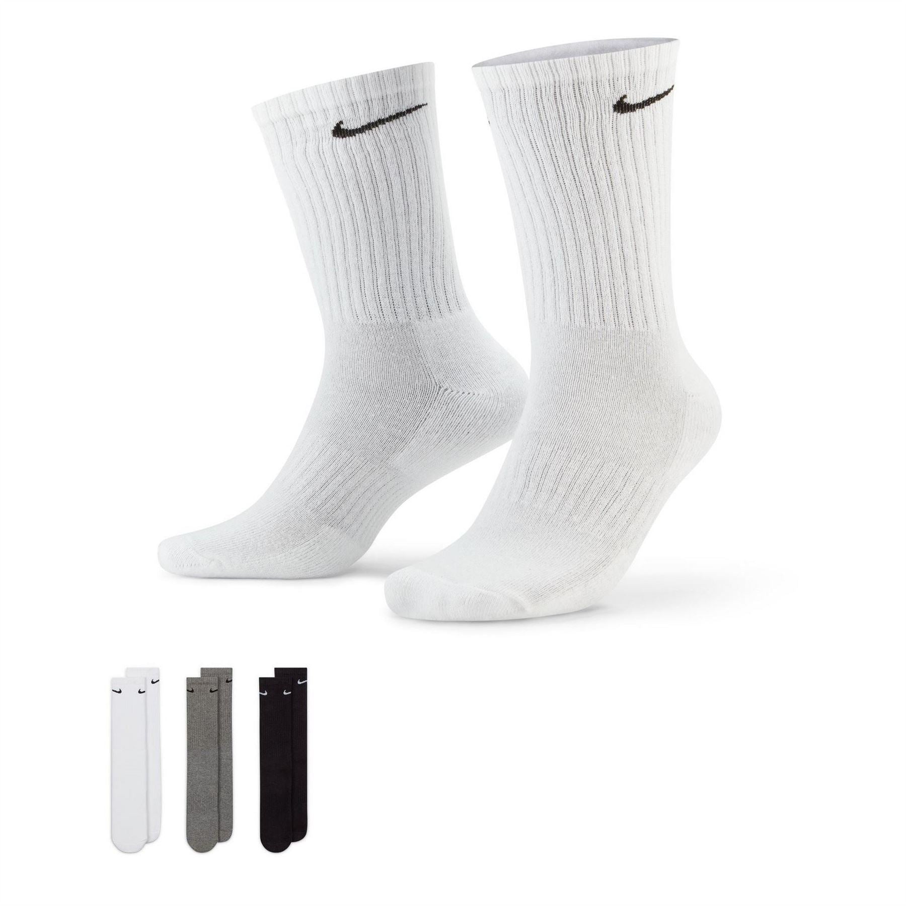 Nike 3 Pack Half Crew Socks