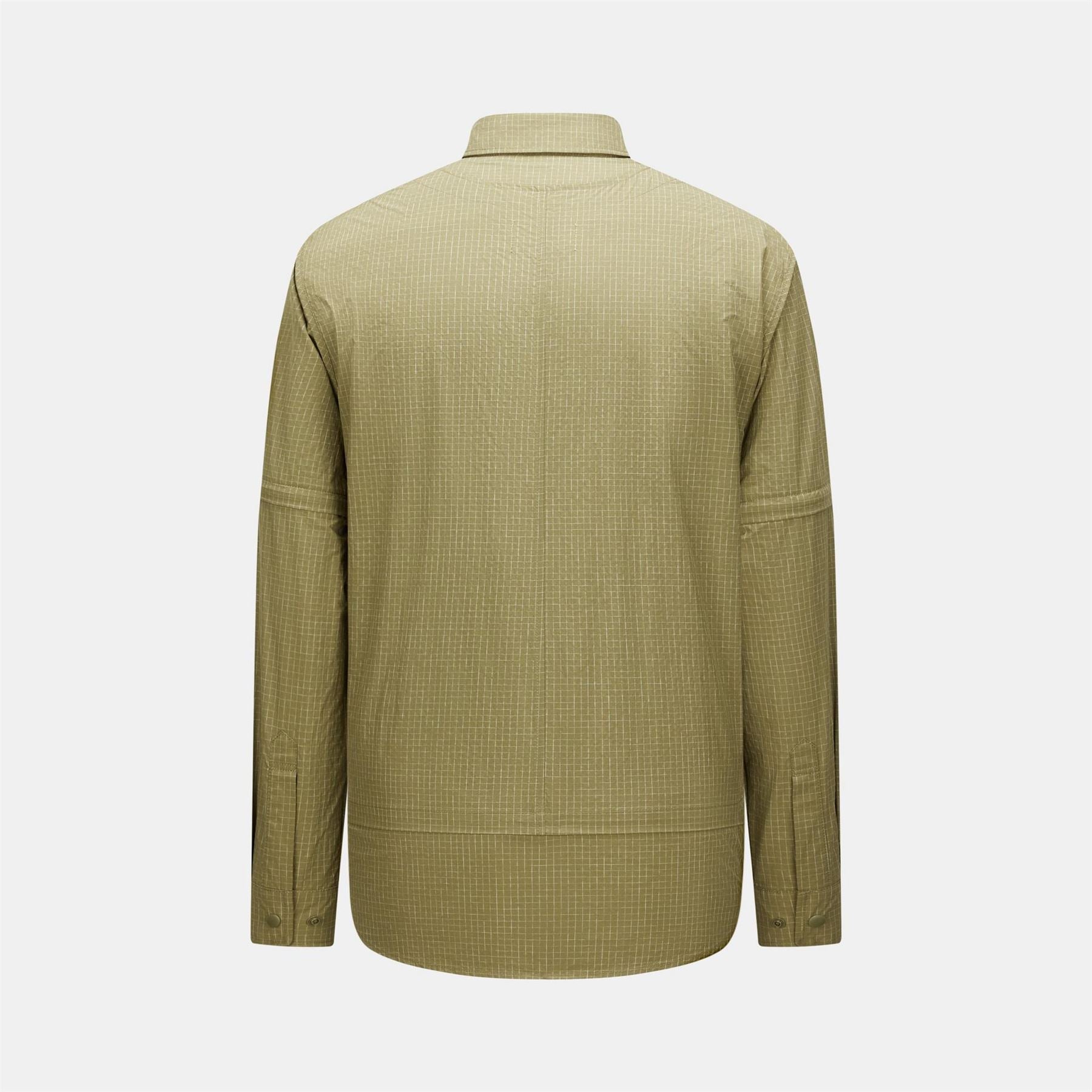 Firetrap 3 in 1 Convertible DWR Full Zip Long Sleeve Overshirt