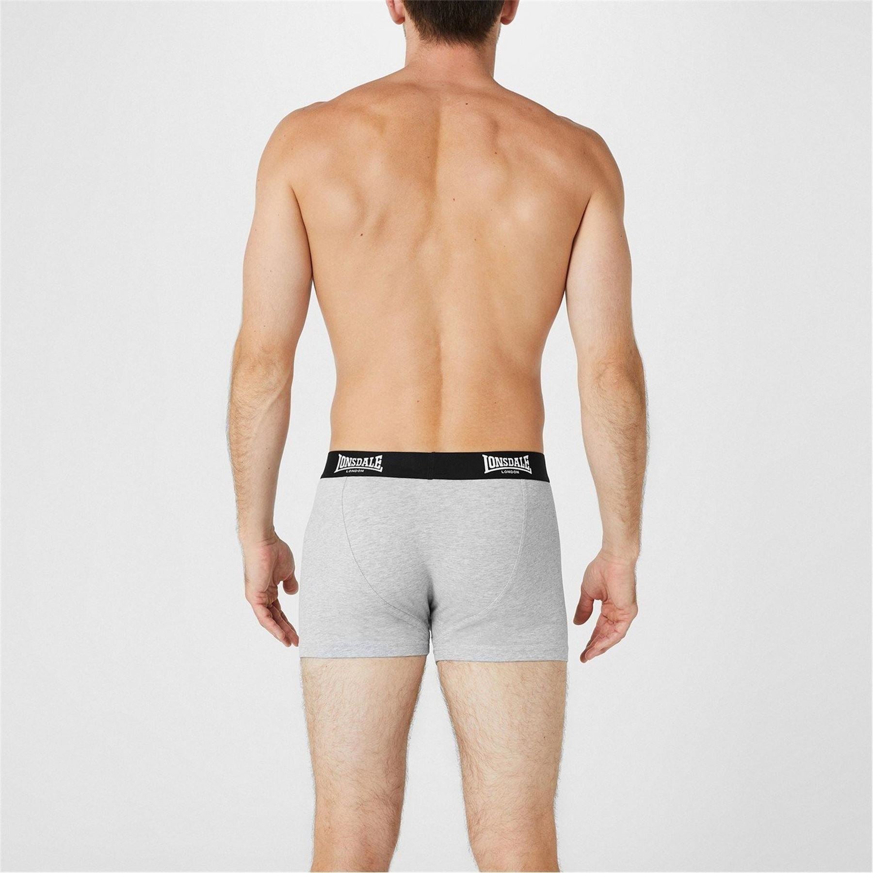 Lonsdale Mens 2 Pack Trunk
