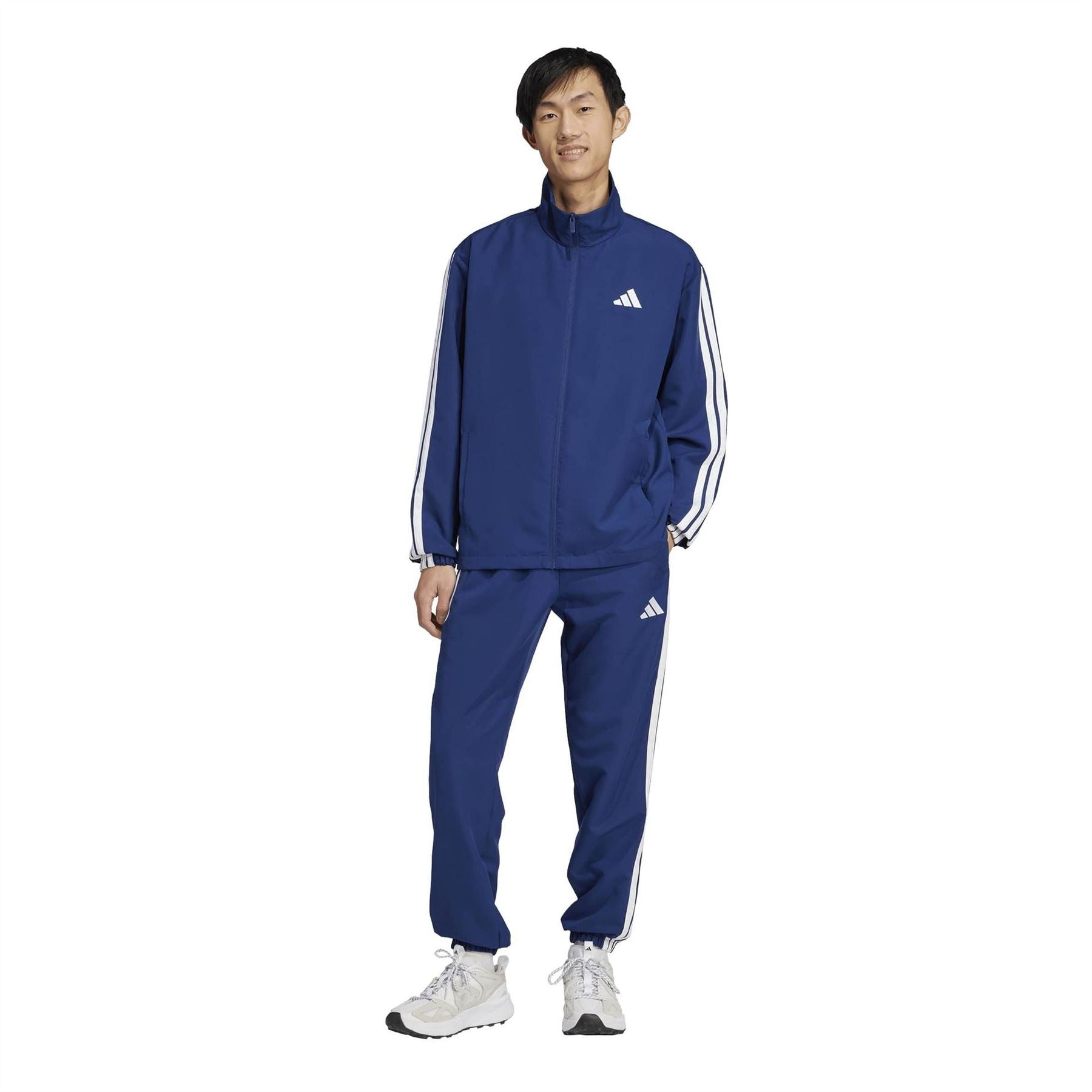 adidas 3 Stripes Woven Full Tracksuit