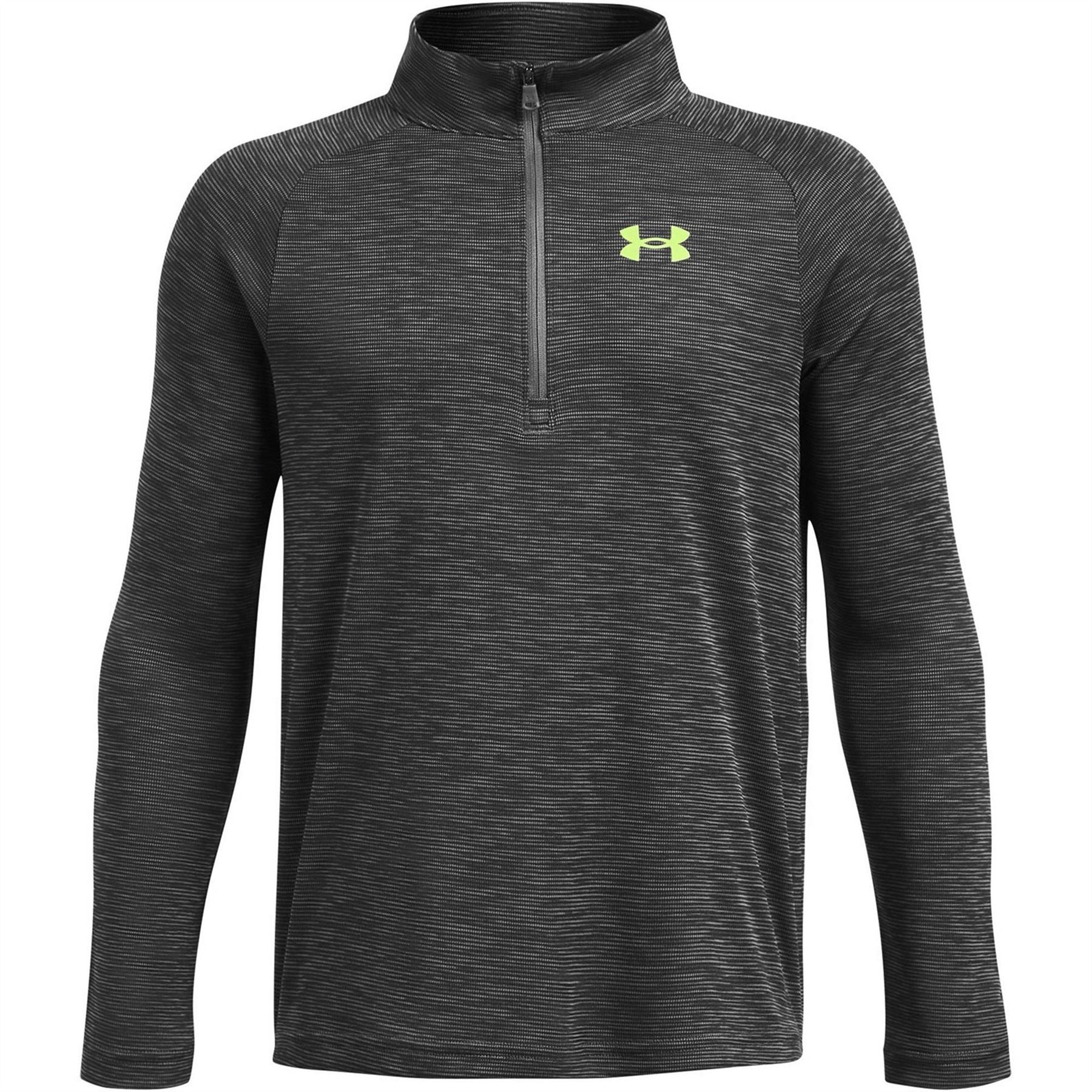 Under Armour Tech Textured Full Zip Moisture Wicking Streamlined Fit Performance Training Jacket