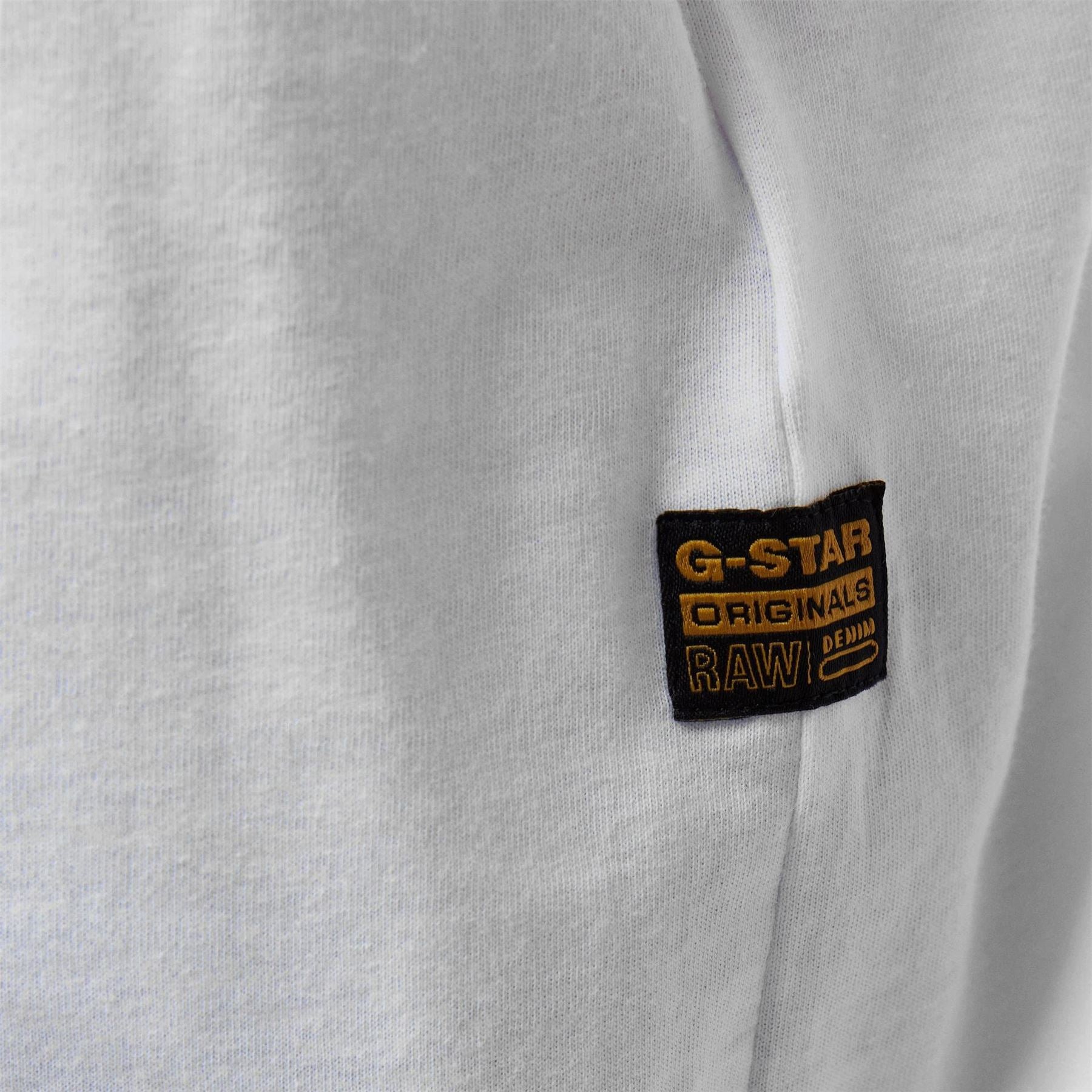 G Star Painted Lettering Crew Neck T-Shirt