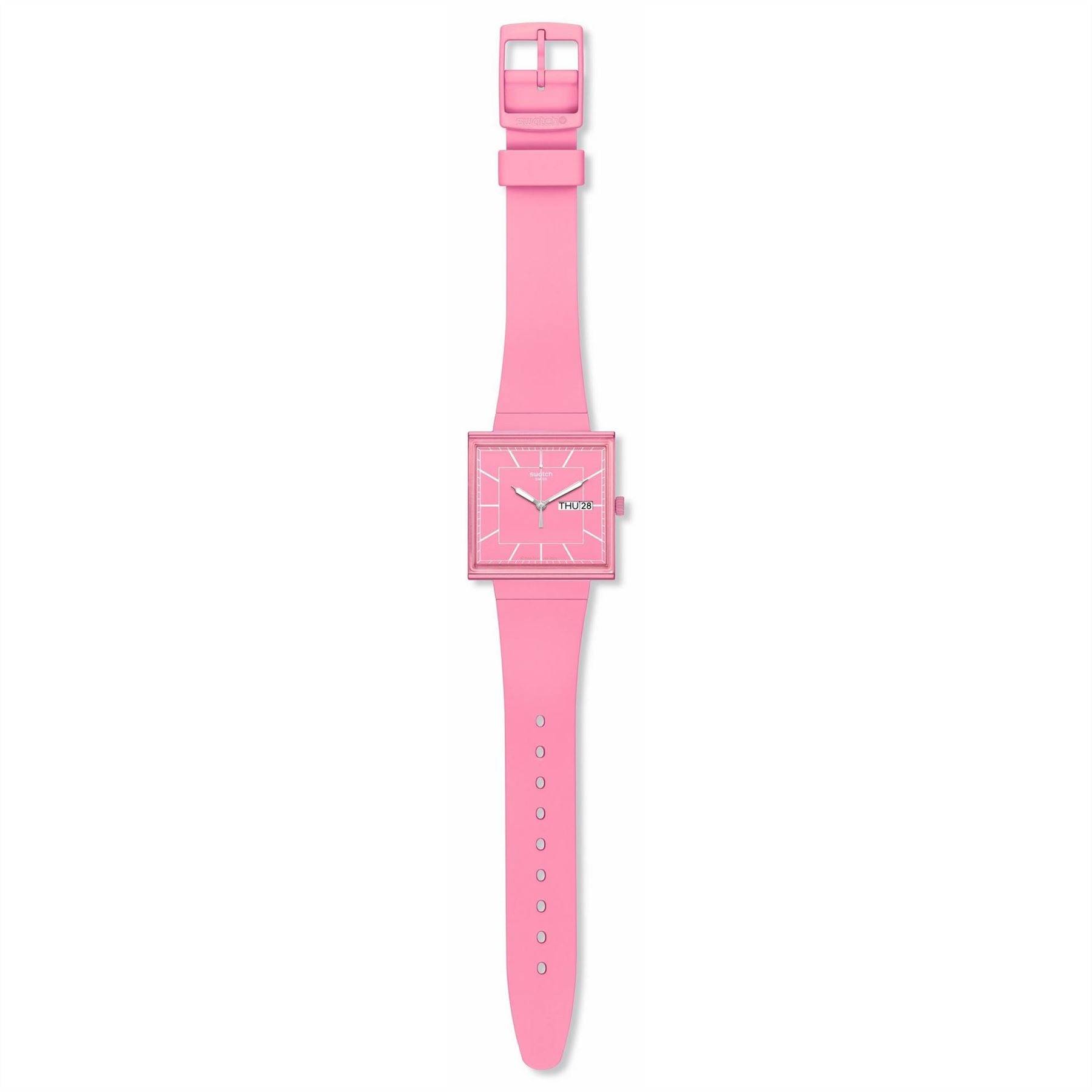 Swatch What If Lemon? Rubber Single Wrap Fashion Analogue Watch
