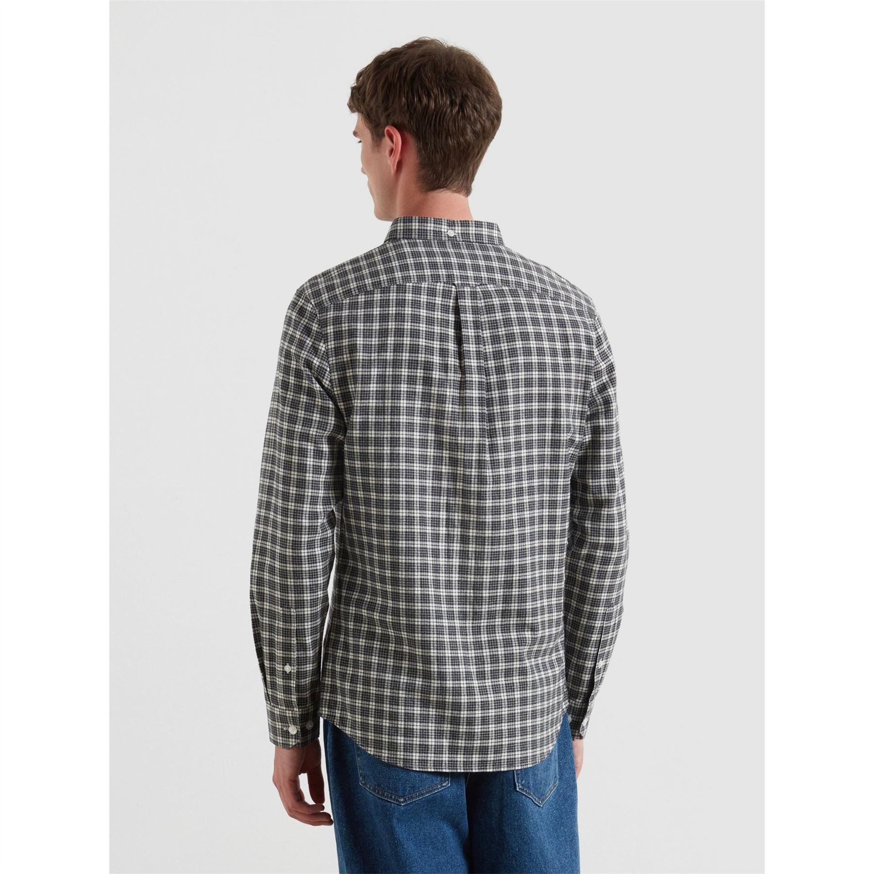 Farah Milners Check Long Sleeve Patterned Shirt