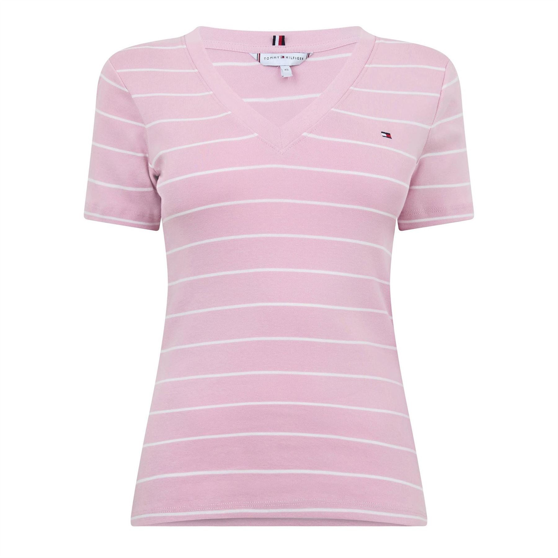 Tommy Hilfiger Neck Striped T-Shirt