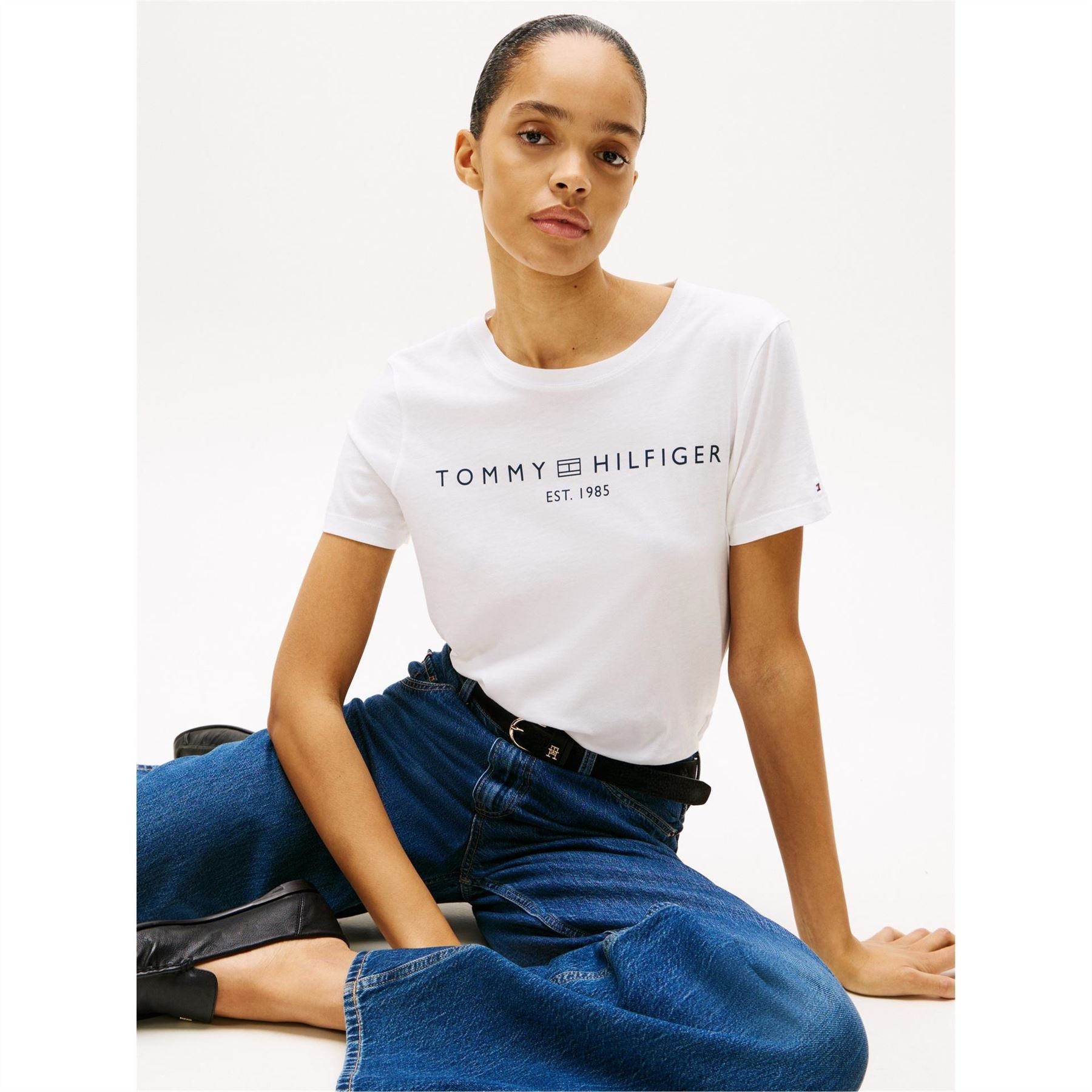 Tommy Hilfiger Regular Fit Crew Neck Short Sleeve T-Shirt