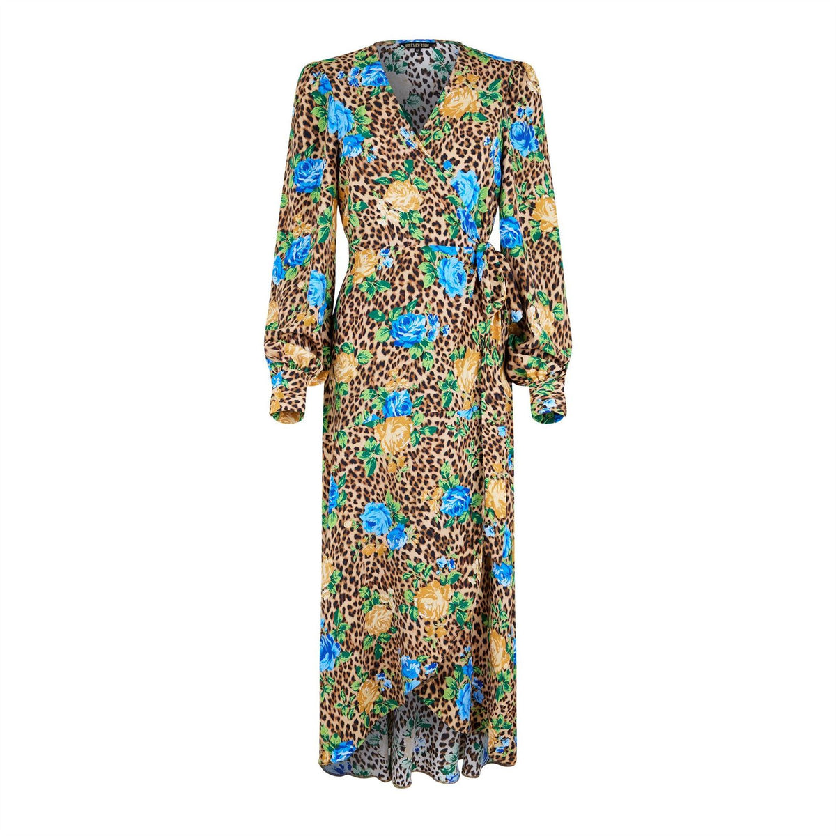 Biba Printed Wrap Dress