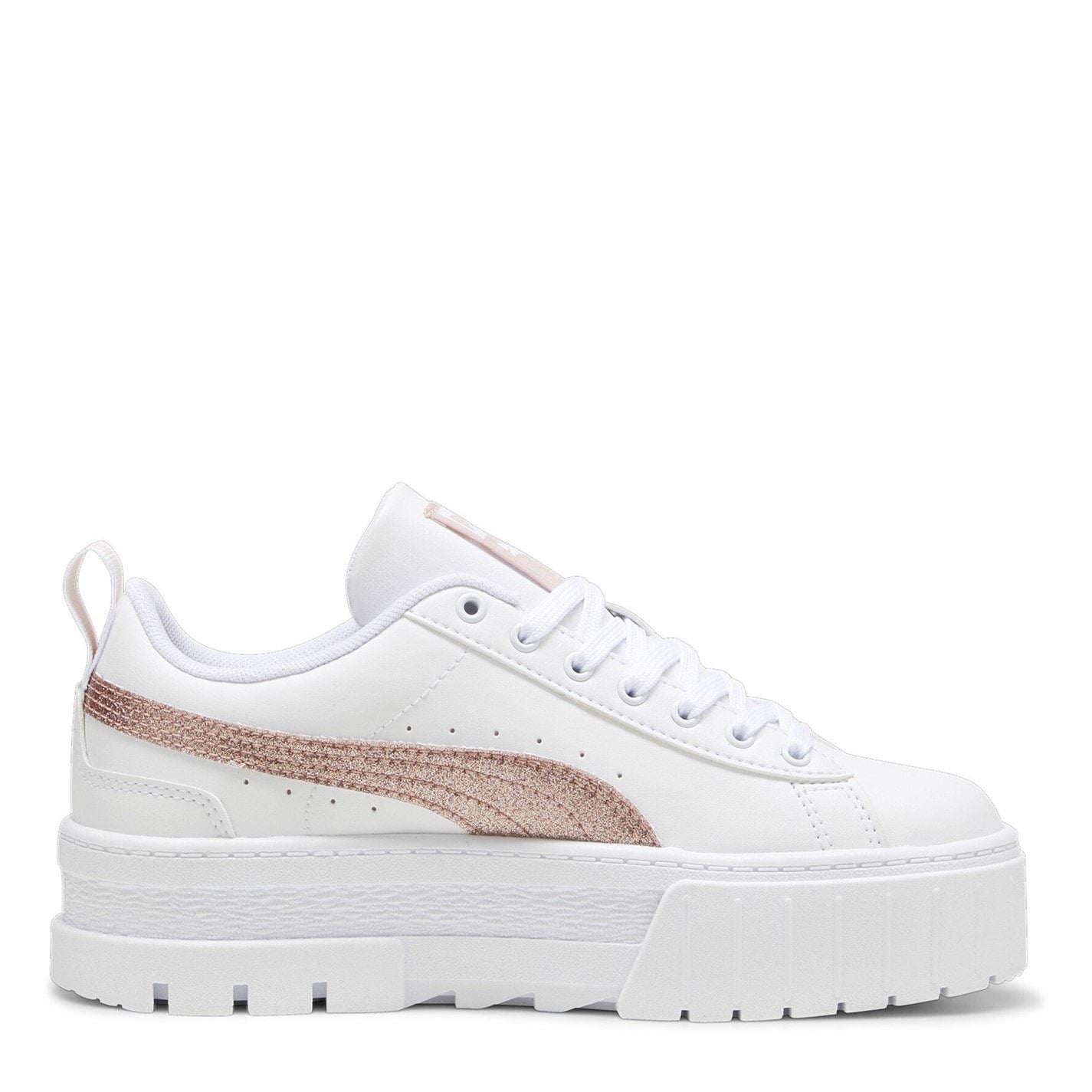 Puma Junior Mayze Graphic Print Platform Skate Shoes