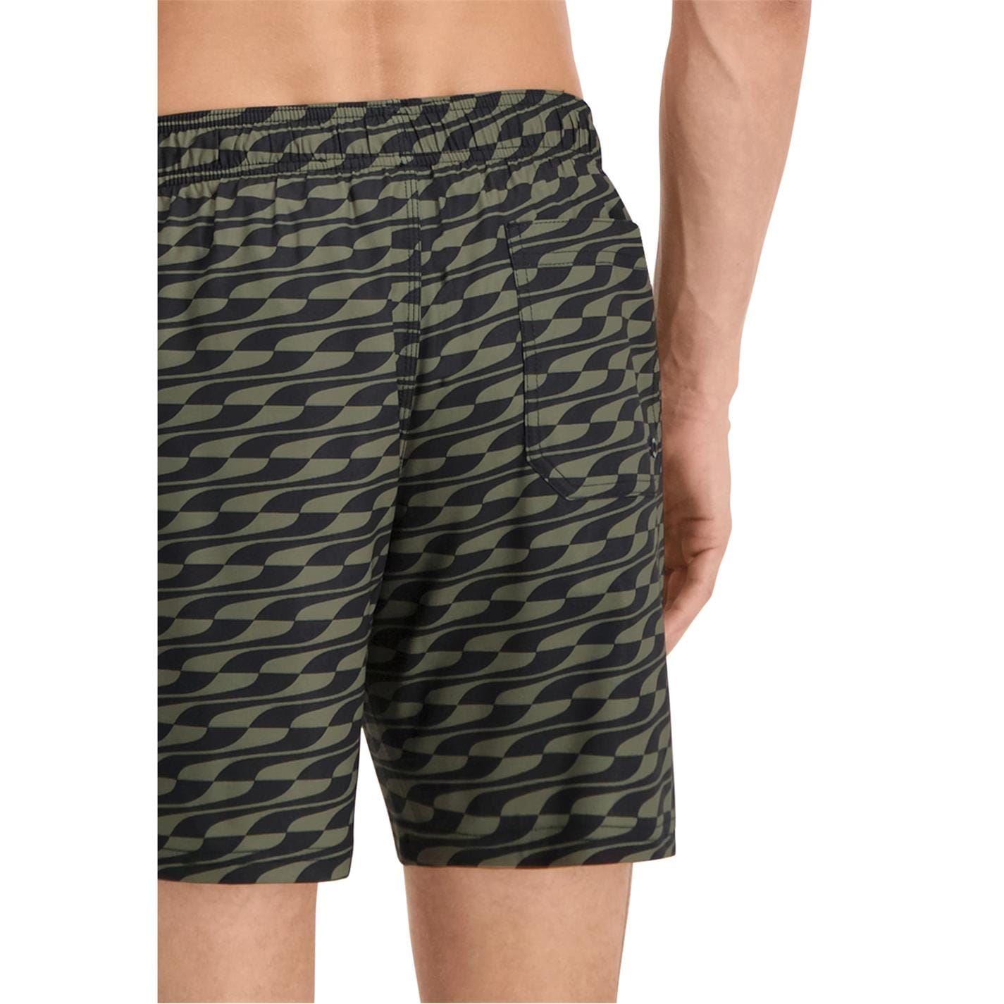 Puma Formstrip Wave Patterned Swim Short