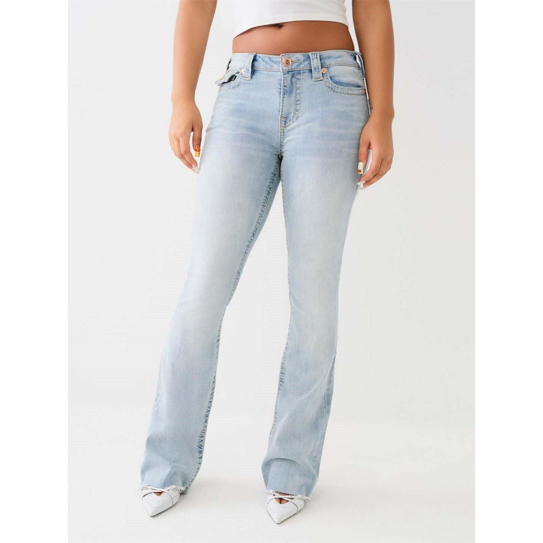 True Religion Bootcut Flared Regular Fit Jeans
