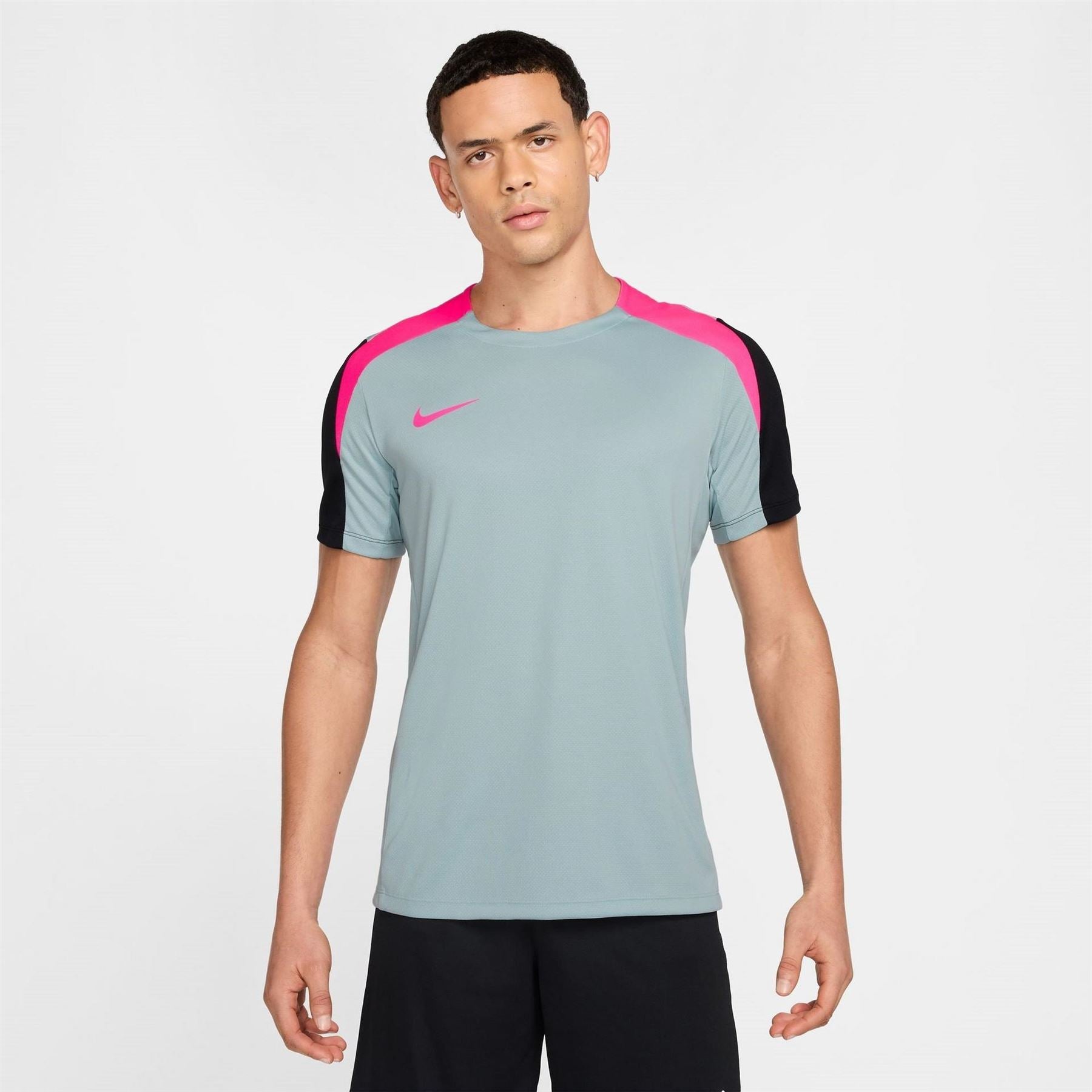 Nike Mens Strike Dri Fit Short Sleeve Global Football Top