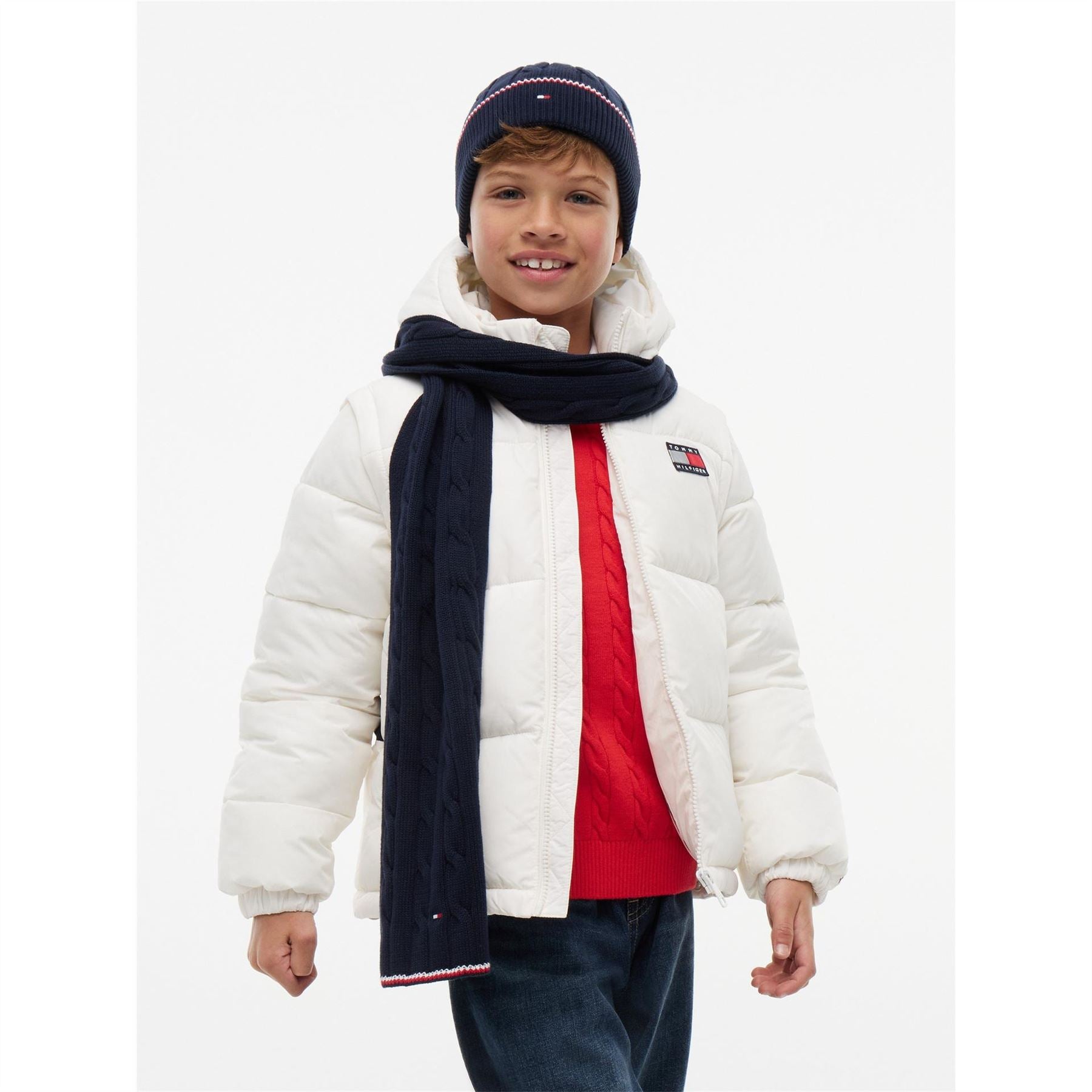 Tommy Hilfiger Hat Scarf Set Jn64