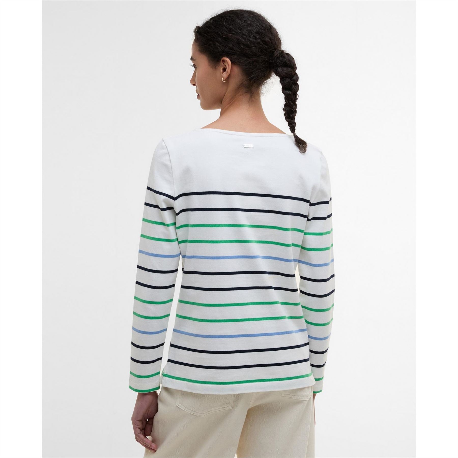 Barbour Striped Long Sleeved Top