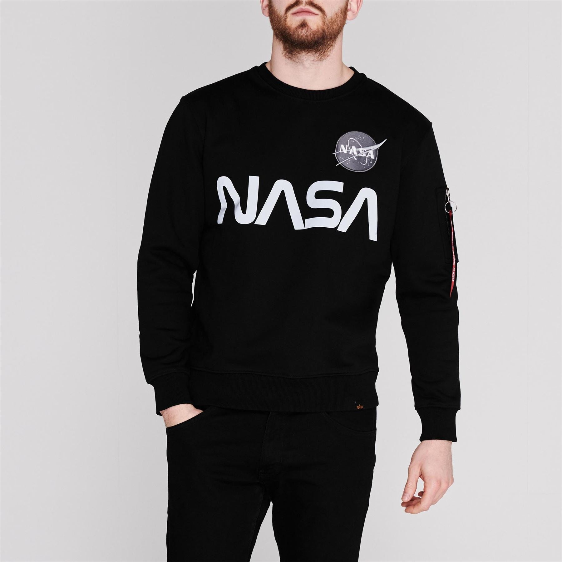 Alpha Industries Reflective Crew Sweatshirt