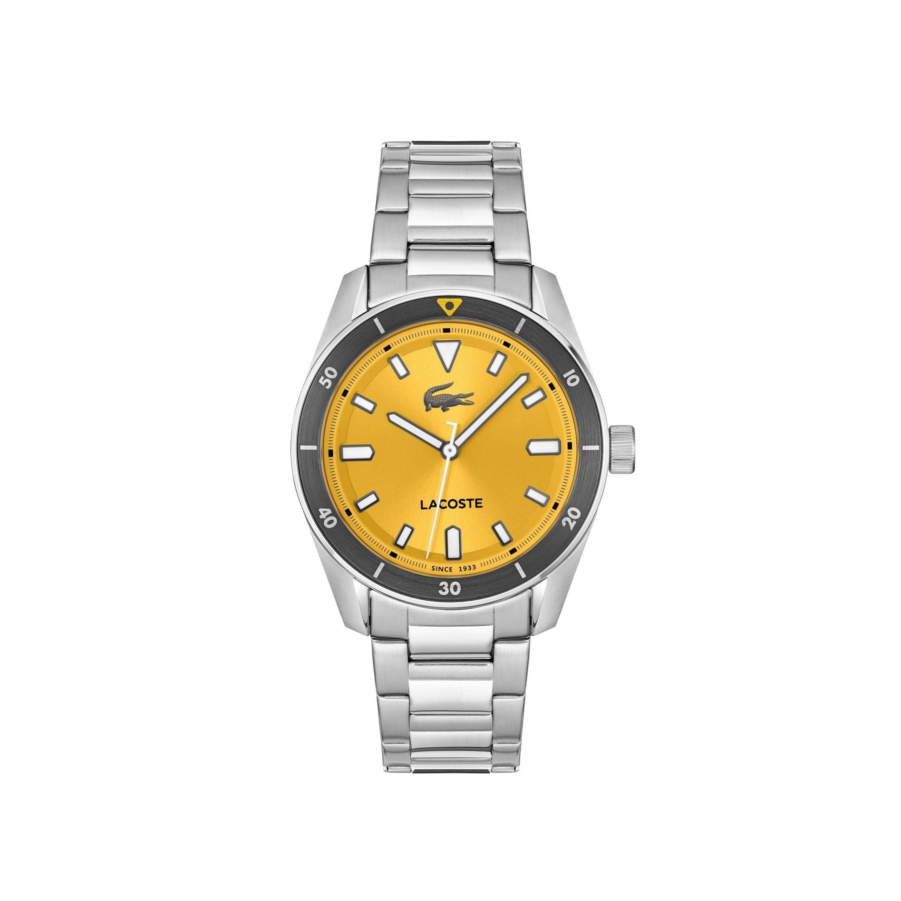 Lacoste Watches Mens Boston 39mm 3 Hands Watch