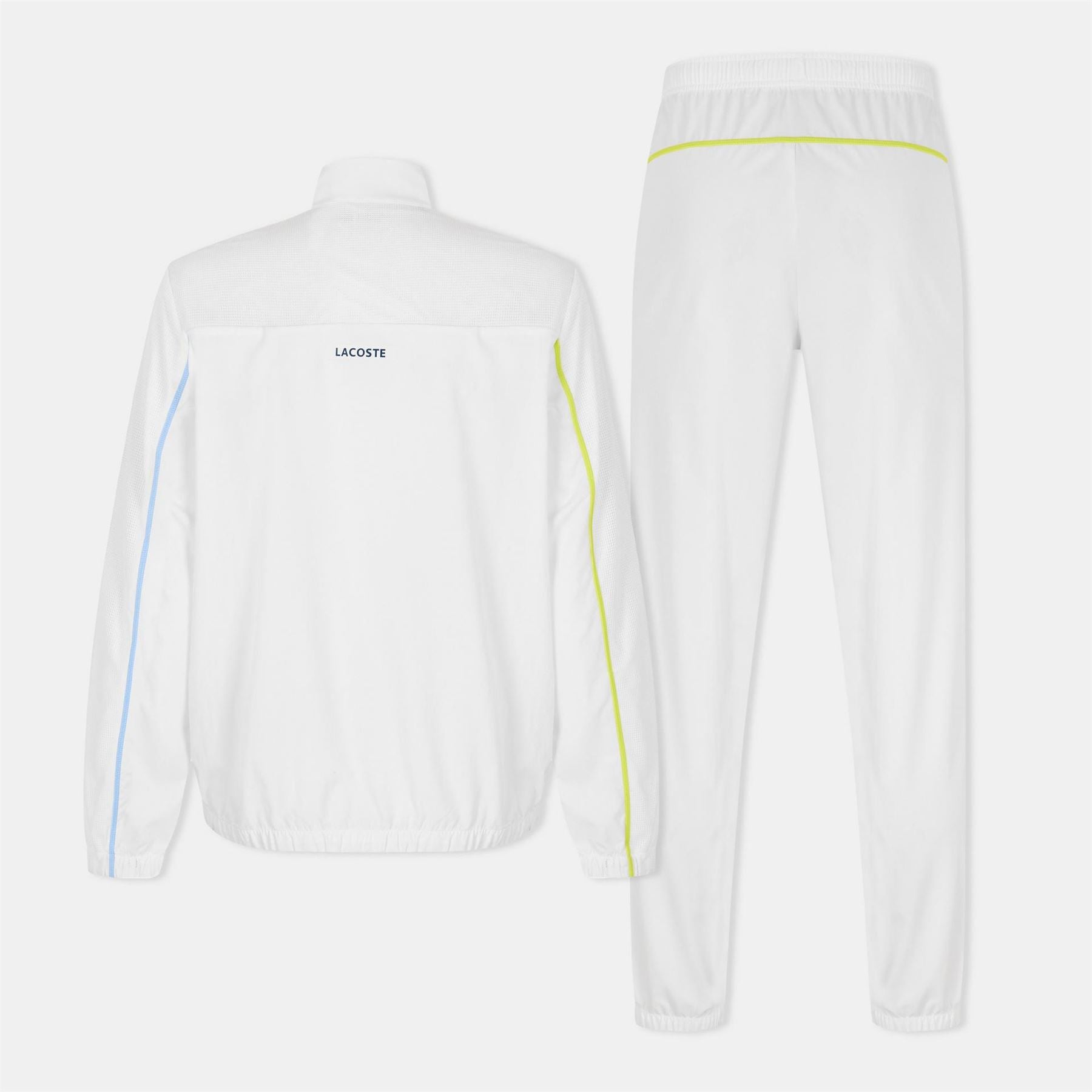 Lacoste Zip Neck Long Sleeve Sweatshirt Full Tracksuit