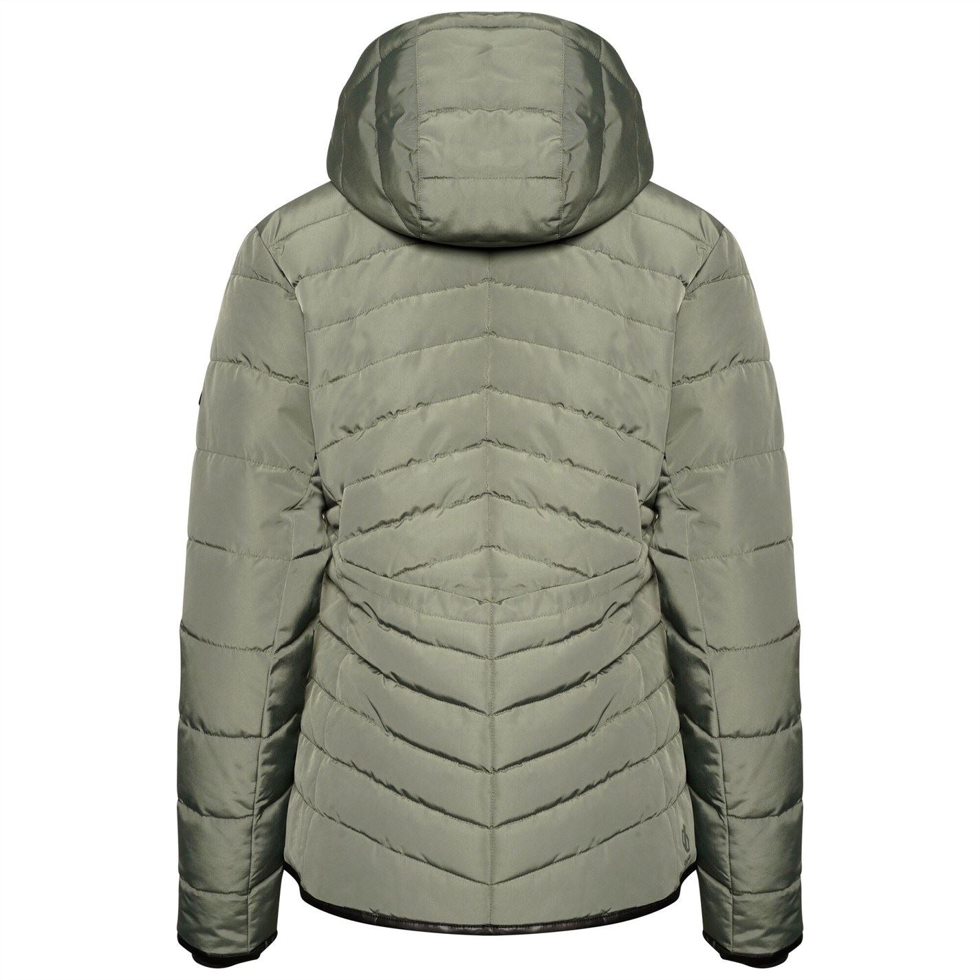 Dare 2b Hooded Relaxed Fit Puffer Jacket with Zipped Pocket