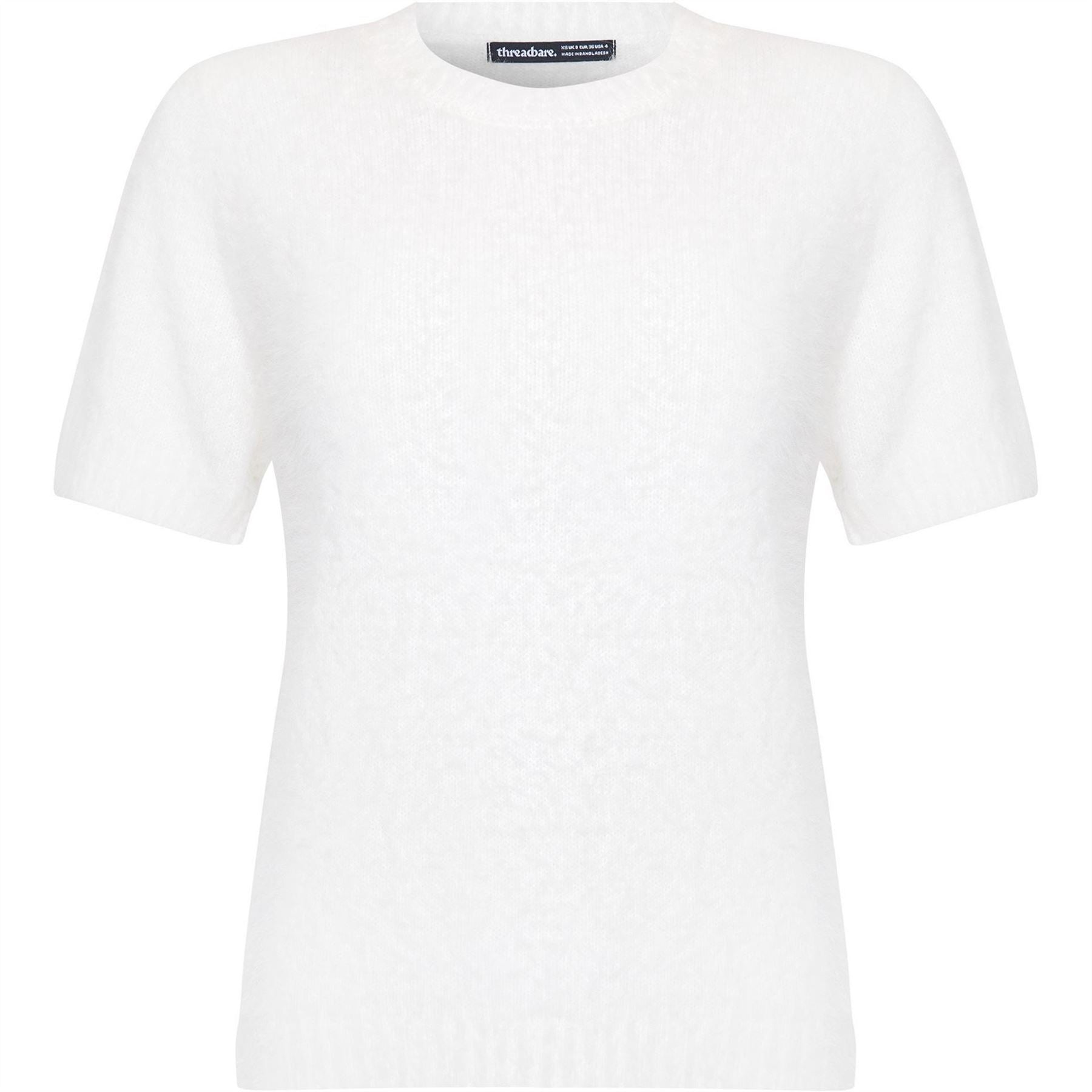 Threadbare Crew Neck Short Sleeve Regular Fit Sweater