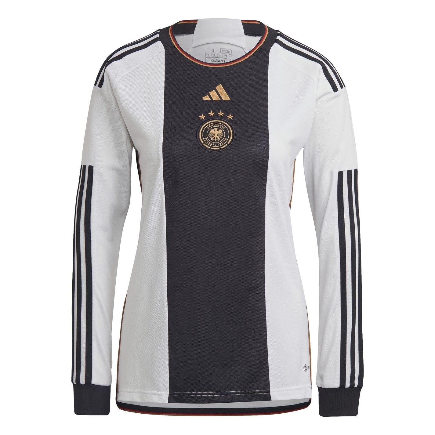 adidas Womens Germany Home Long Sleeve Shirt 2022