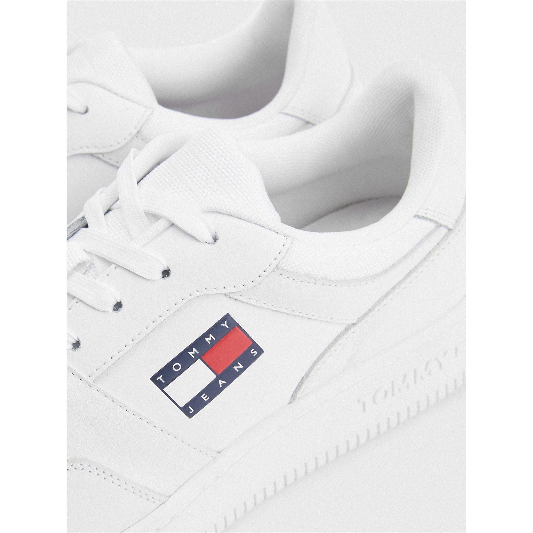 Tommy Jeans Leather Basket Trainers