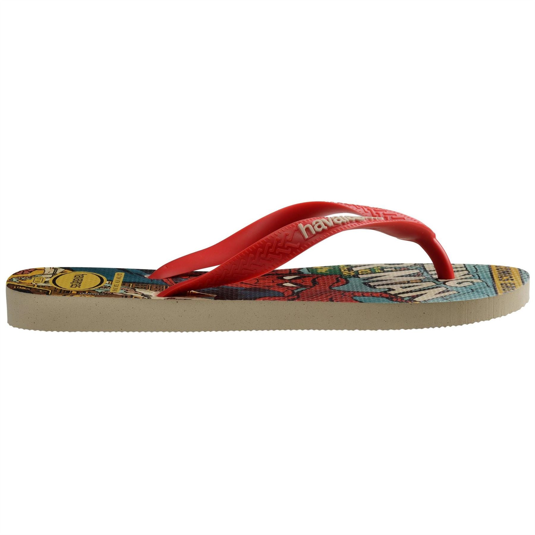 Havaianas Hav. Top Marvel Classics Black Blac Flip Flops Unisex Adults