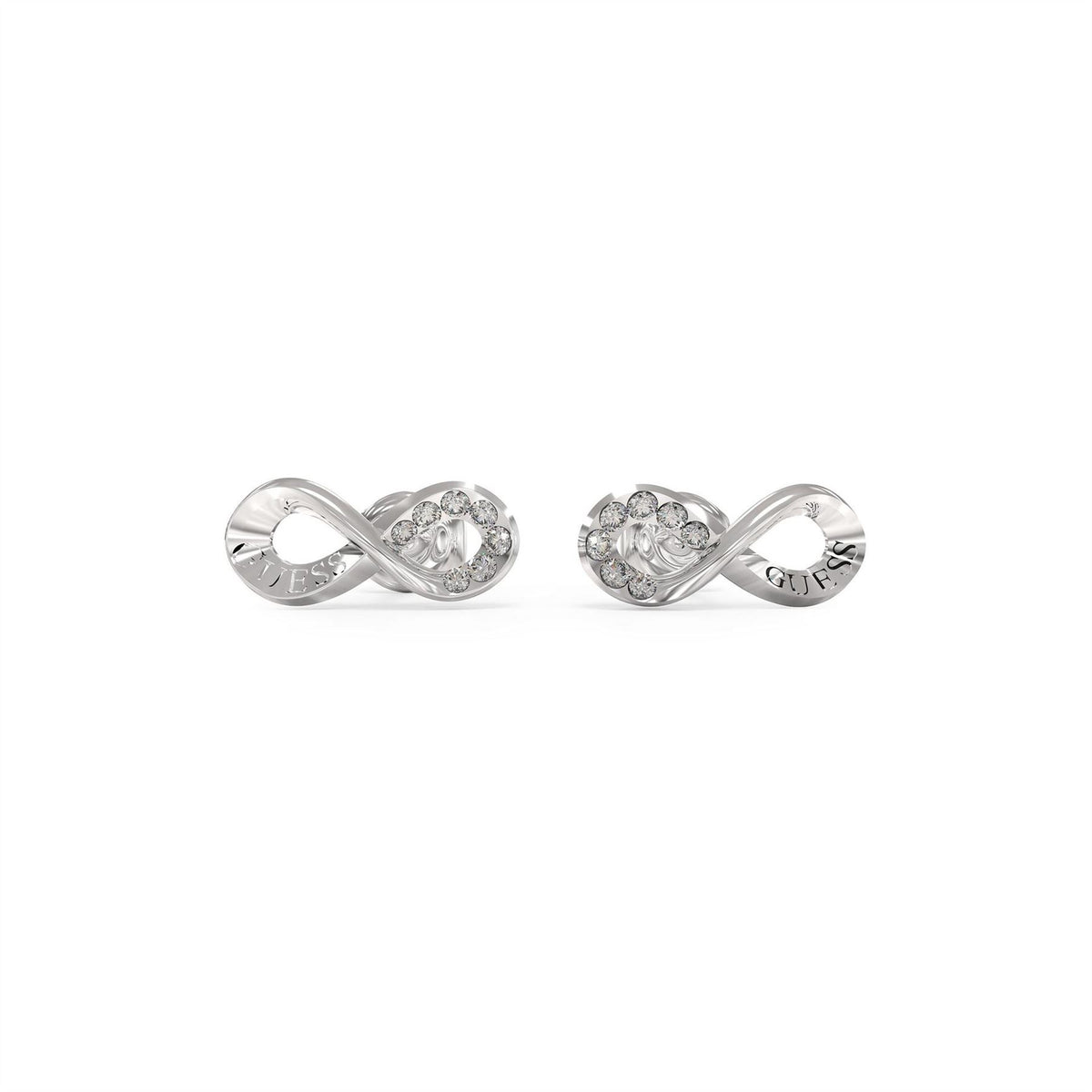 Guess Endless Dream Stainless Steel Stud Earrings