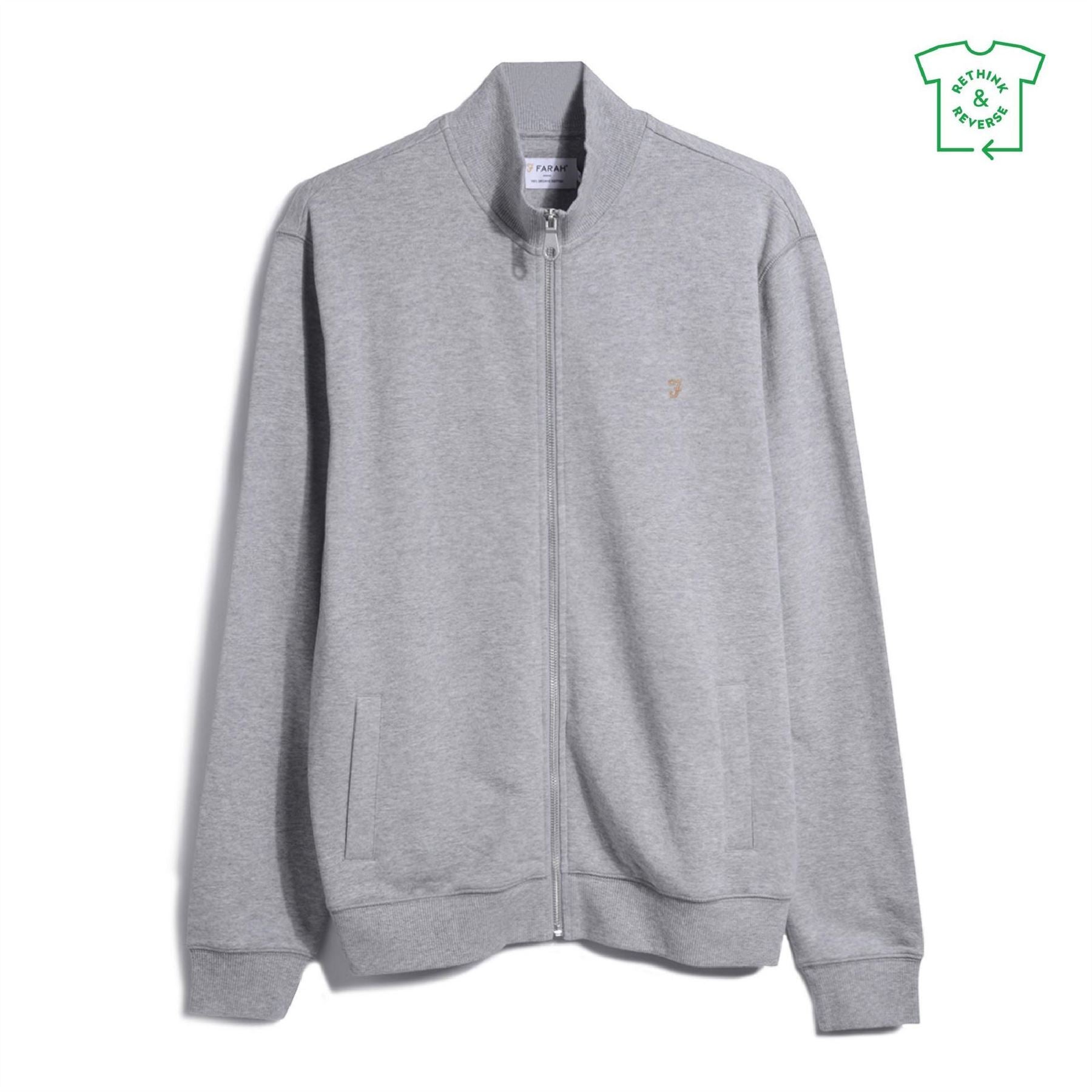 Farah Vance Hooded Sweatshirt Jacket