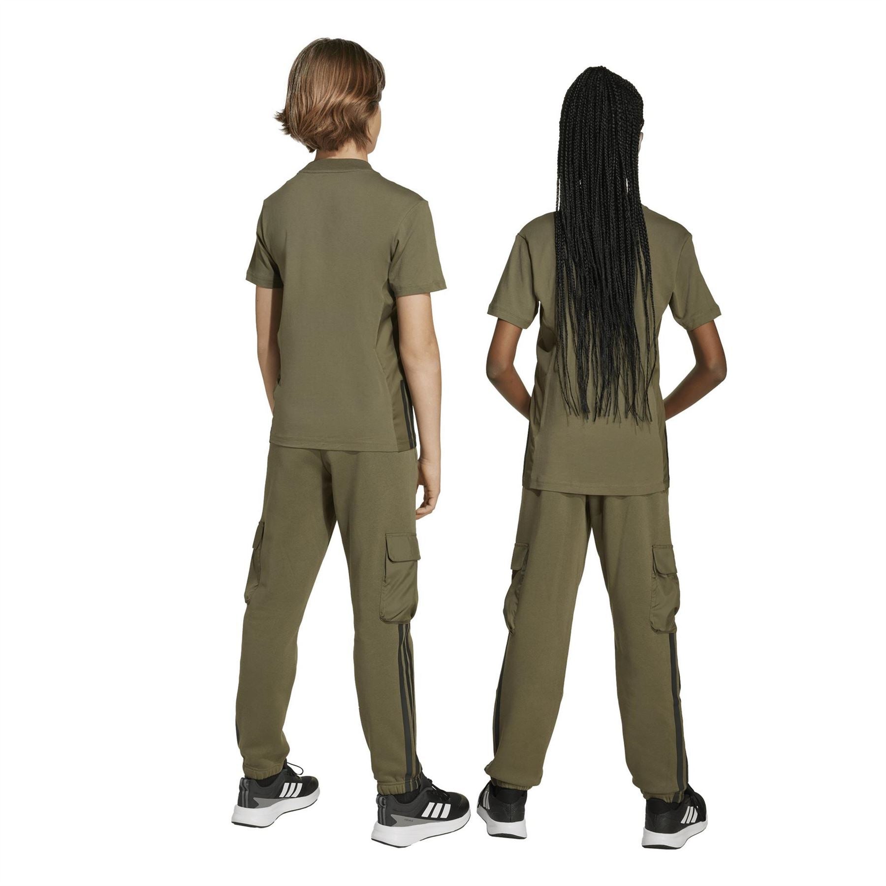 adidas Utility Fleece Cargo Joggers Juniors