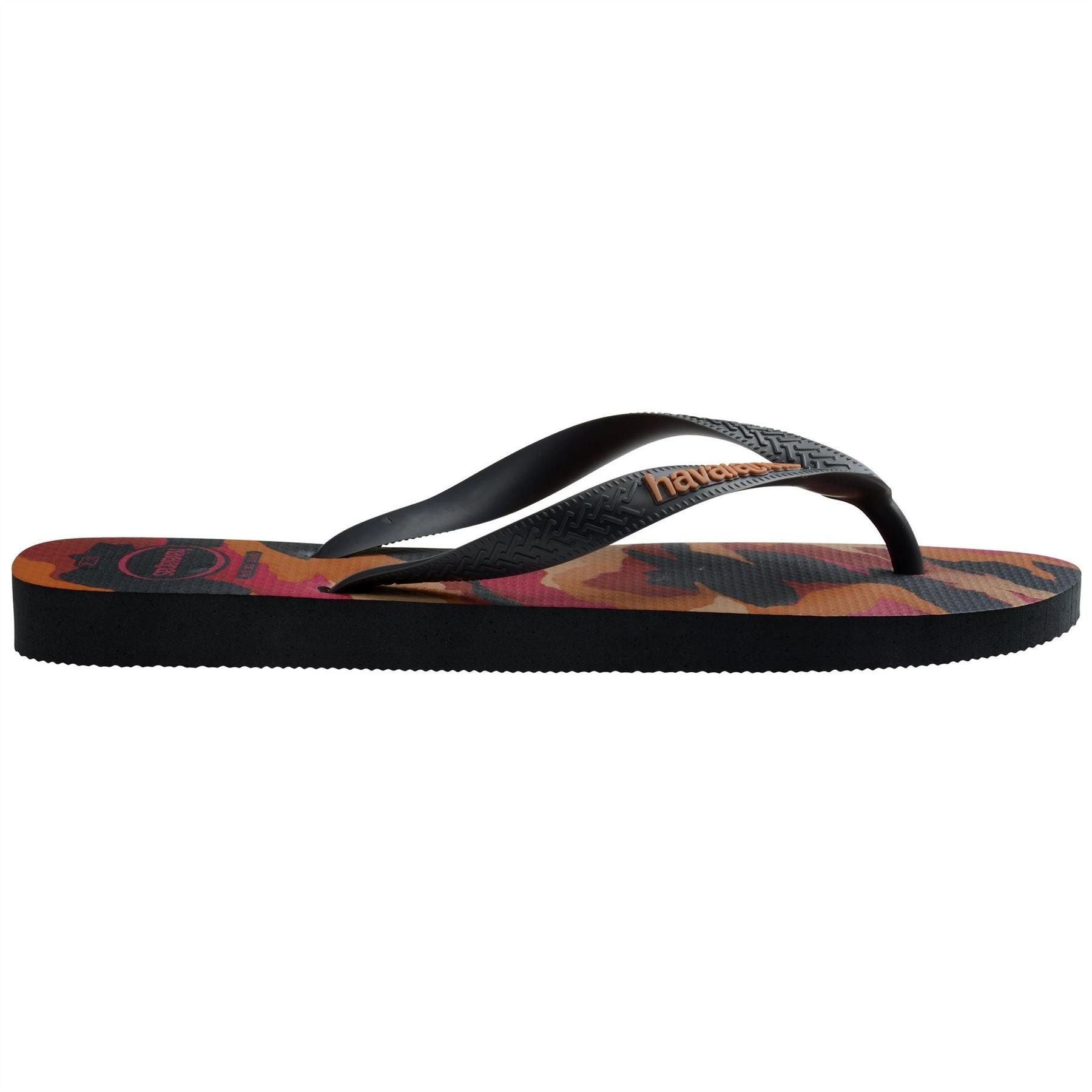 Havaianas Womens Hav. Top Camu Black Moss 37 38 Flip Flops