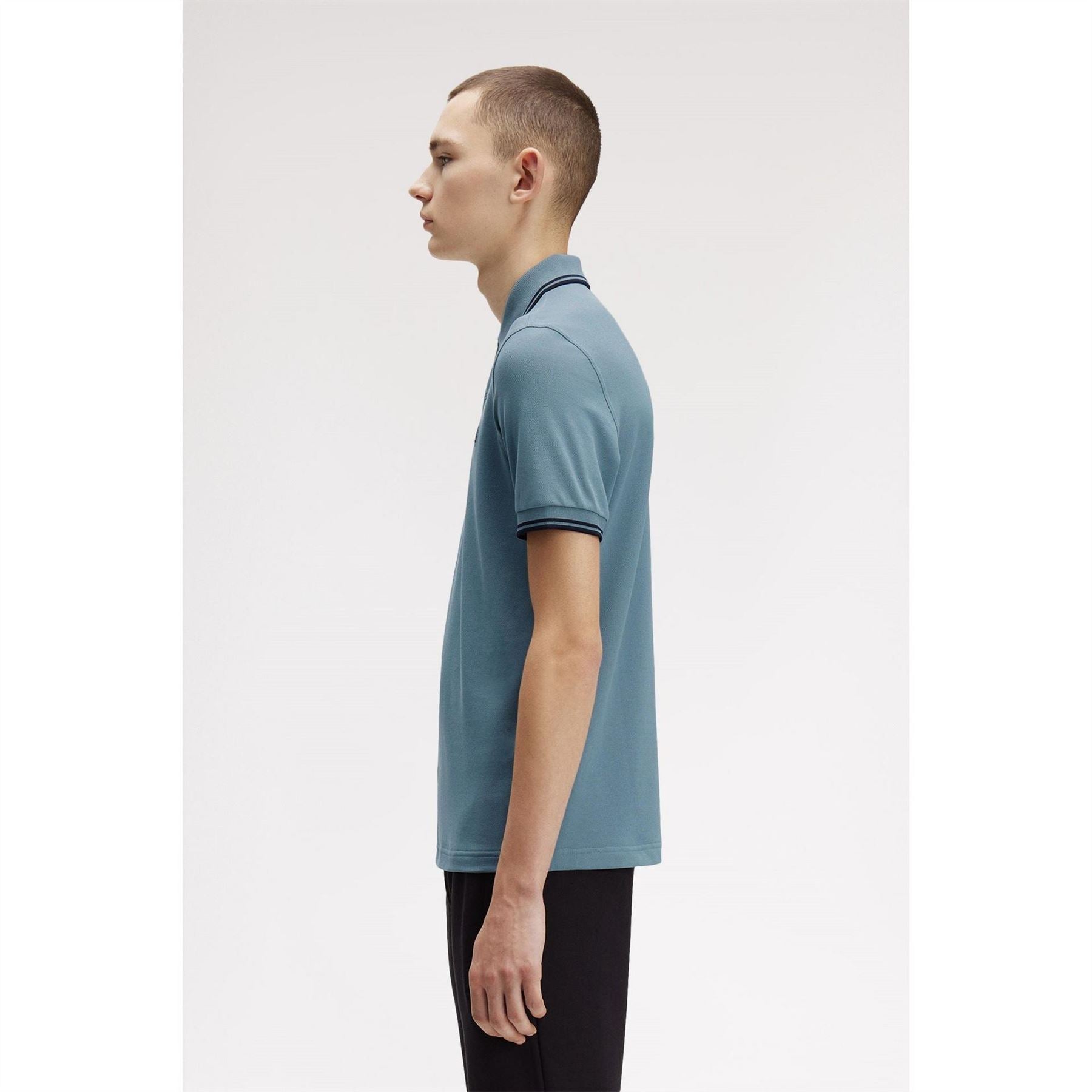 Fred Perry Sleeve Twin Tipped Polo Shirt