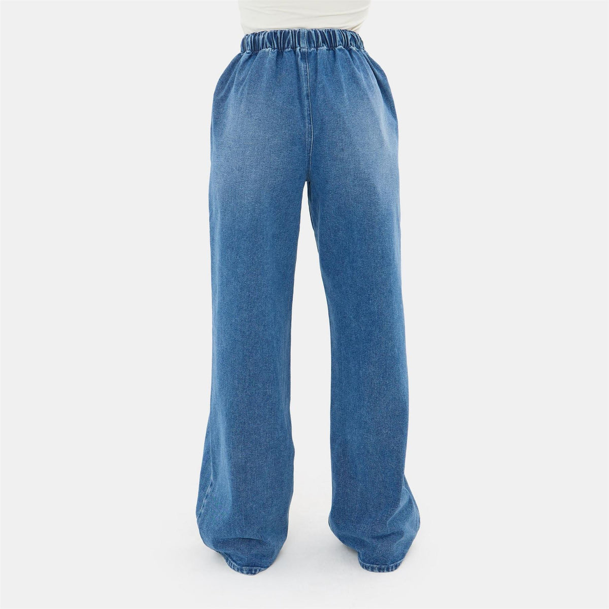 I Saw It First Drawcord Denim Jogger