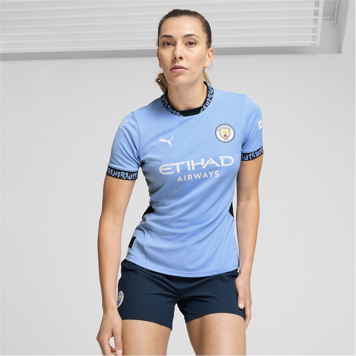 Puma Womens Manchester City Home Shirt 2024 2025