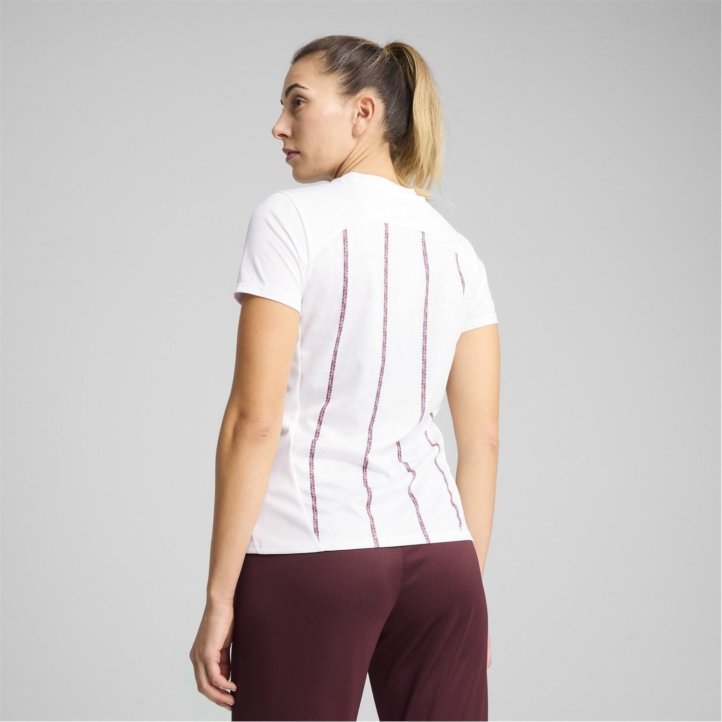 Puma Womens Manchester City Pre Match Short Sleeve Shirt 2024 2025