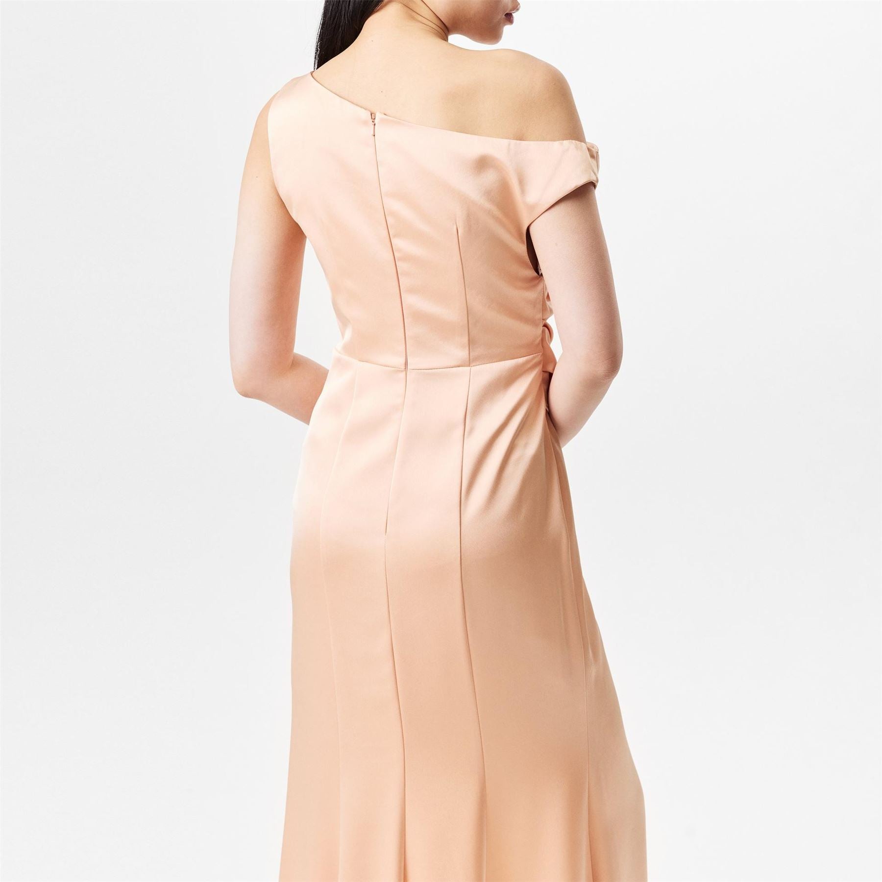 Jarlo Gianna One Shoulder Maxi Slip Dress