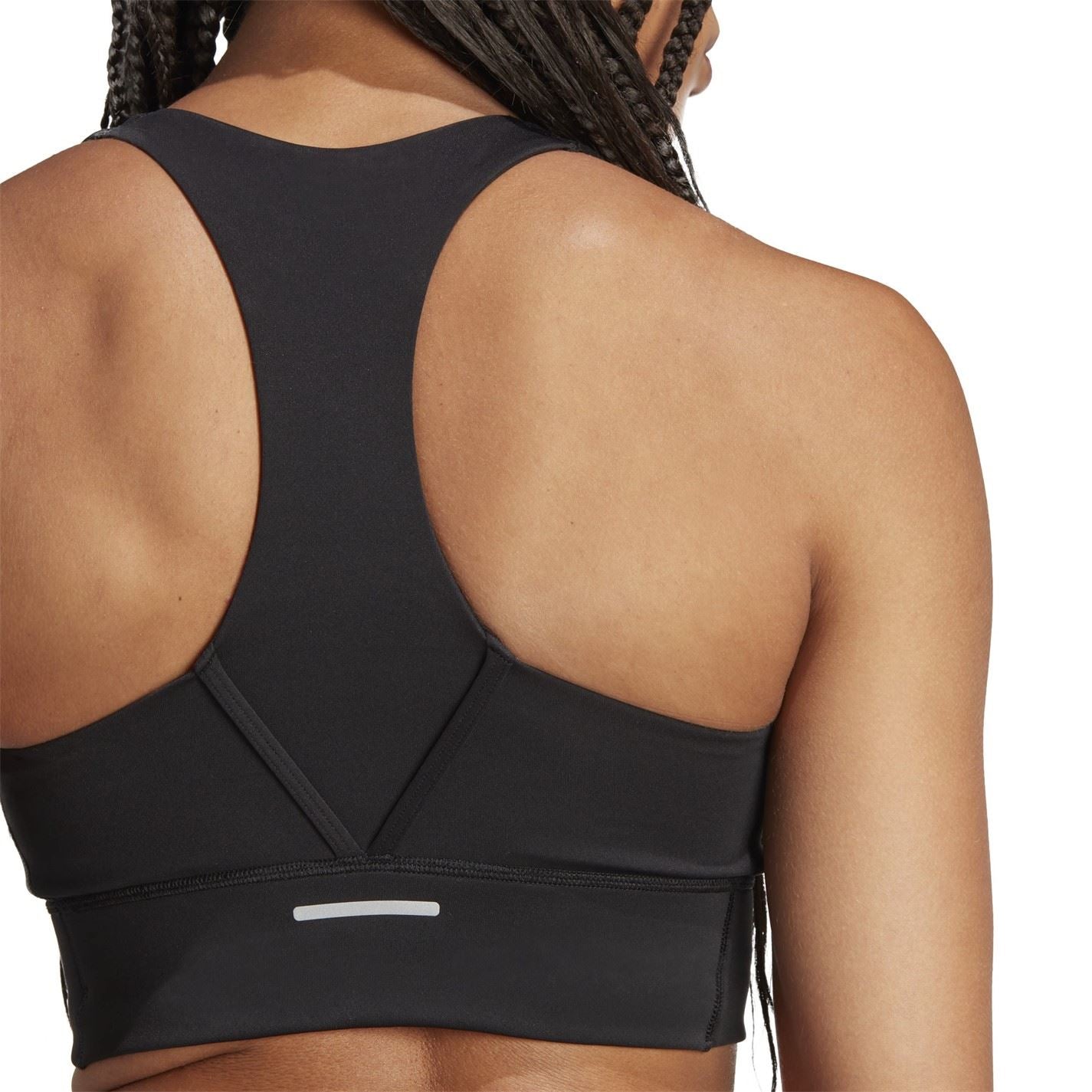adidas Womens Run Ms Pkt Bra Low Impact Sports