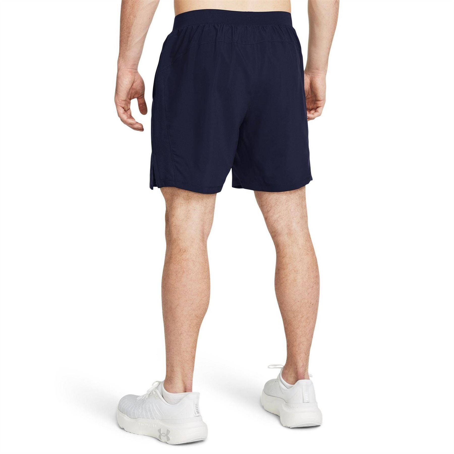 Under Armour Mens Armour Ua Launch 2 In 1 7 Shorts
