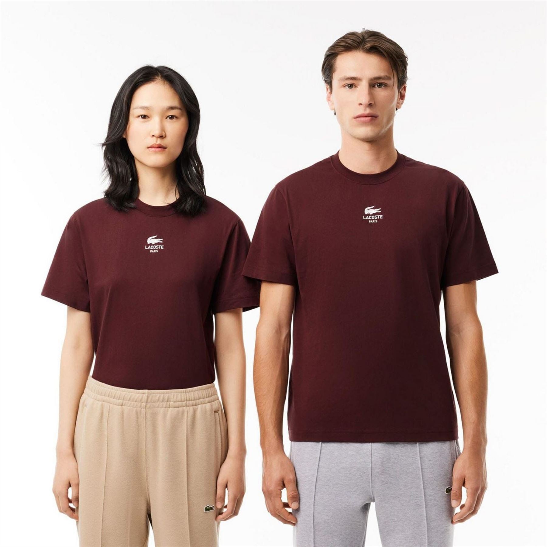Lacoste Print Cotton T-Shirt