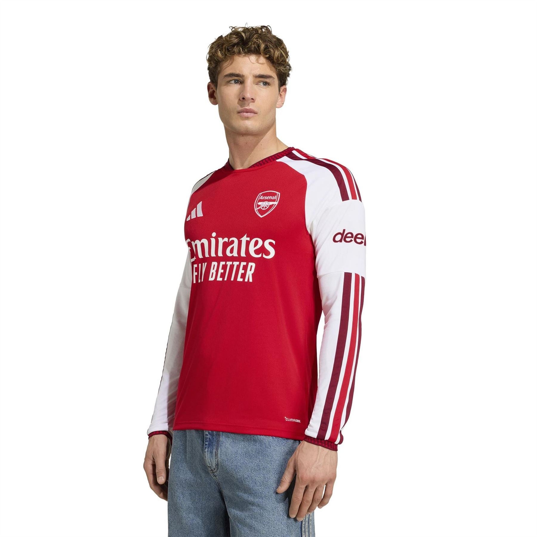 adidas Mens 2026 2027 Home Long Sleeved Shirt
