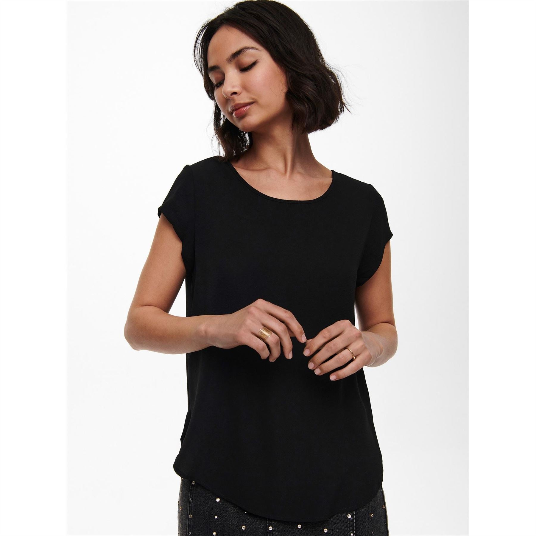 Only Vic Crew Neck Regular Fit T-Shirt
