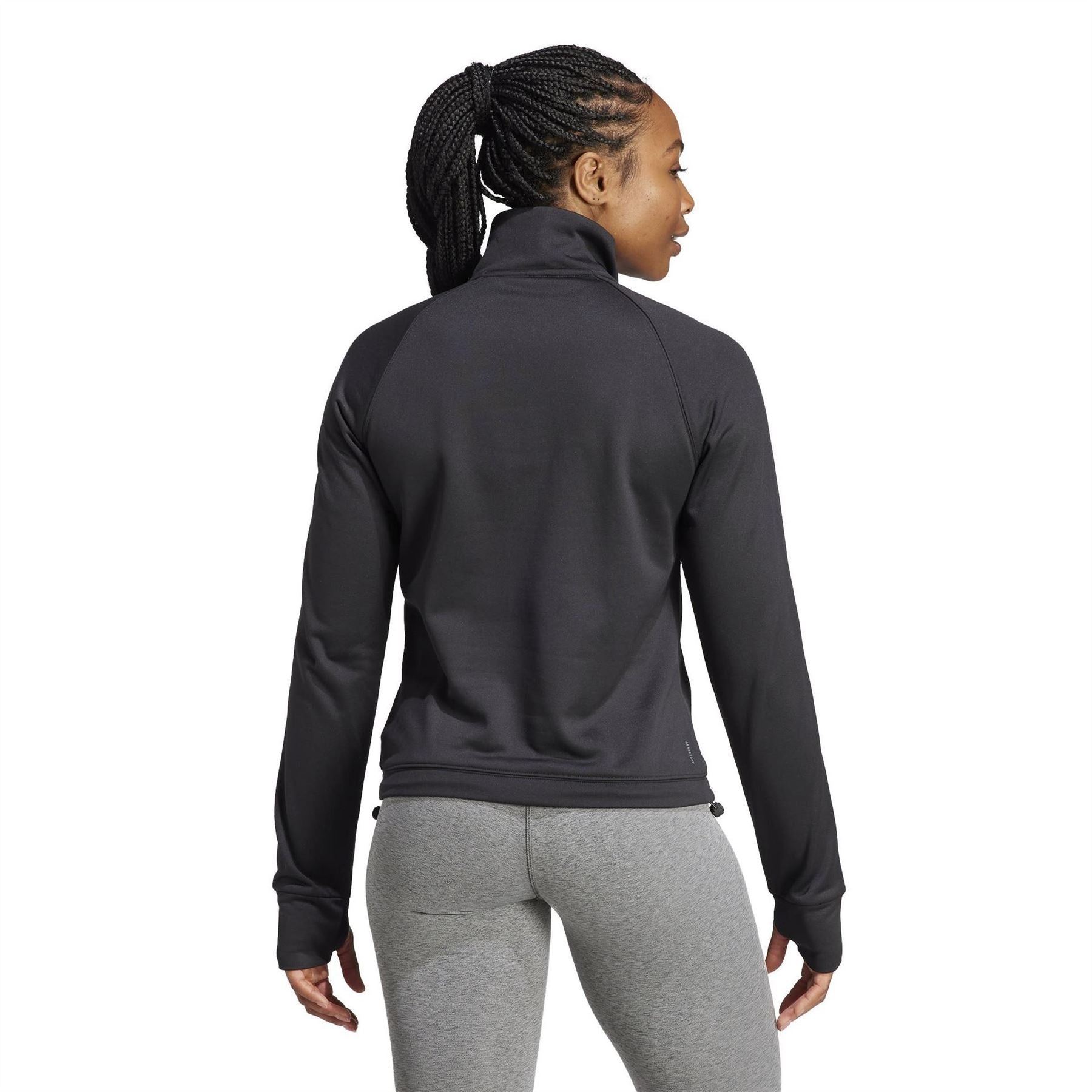adidas Womens W Gg Quarter Zip Tracksuit Top