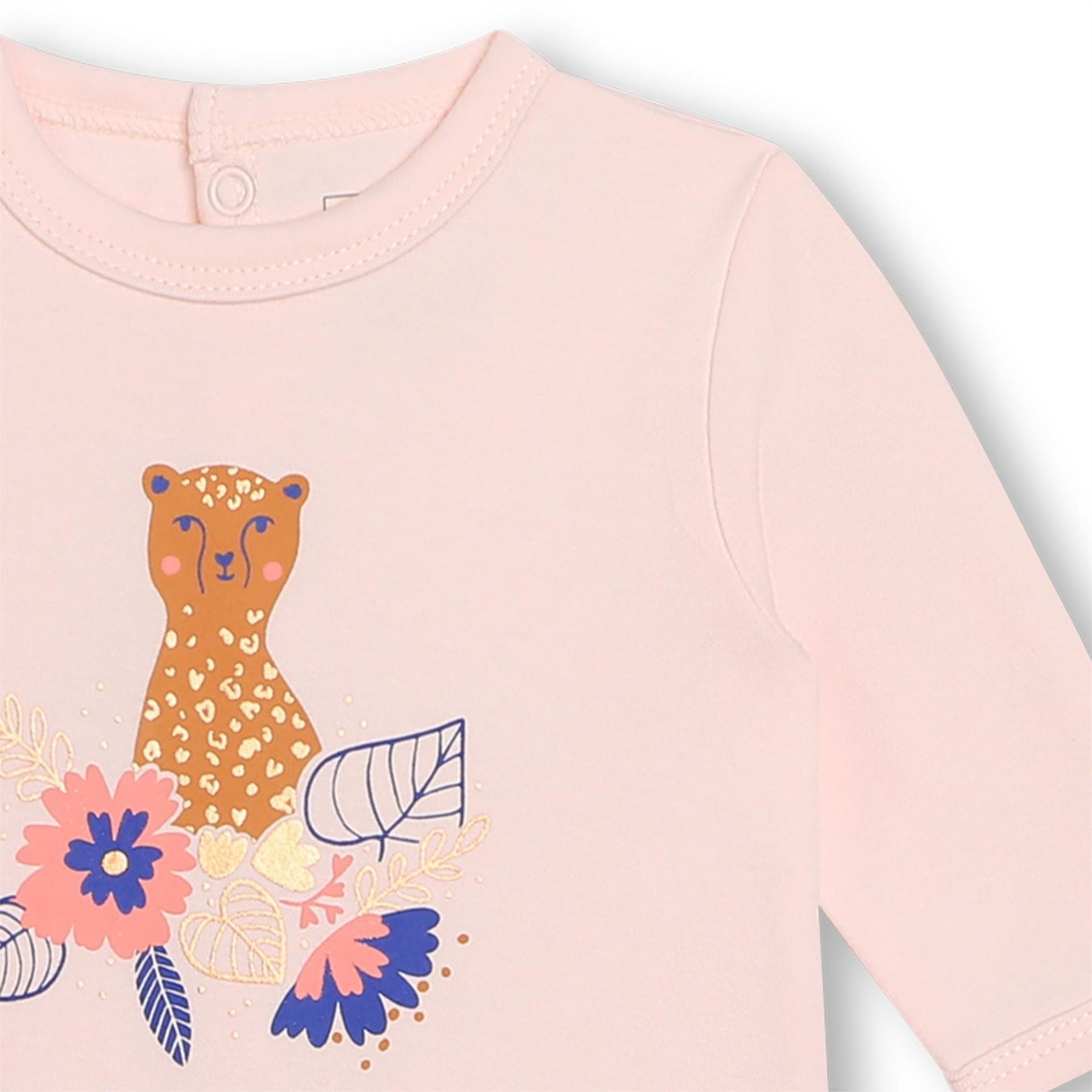 Carrement Beau Crew Neck Long Sleeve Pyjama Set