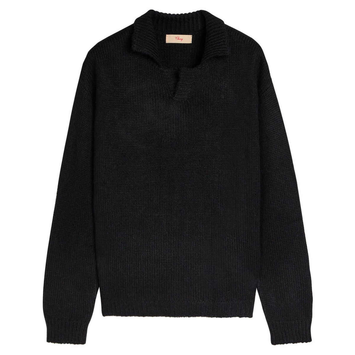 Cherry LA Alpaca Knit Henley