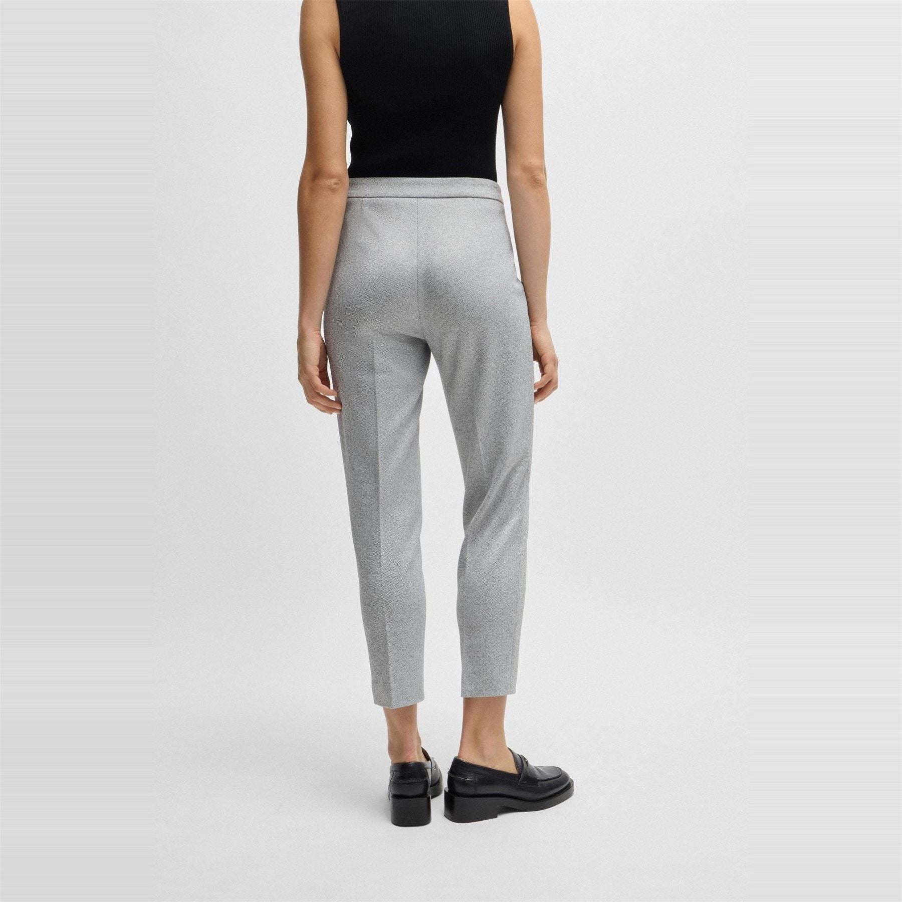 Boss Tilunara Solid Patterned Slim Chinos