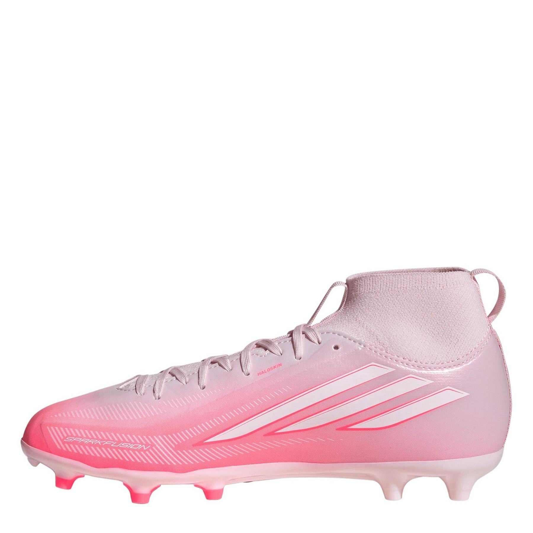 adidas Sparkfusion League Mid Cut Firm Ground Football Boots Juniors