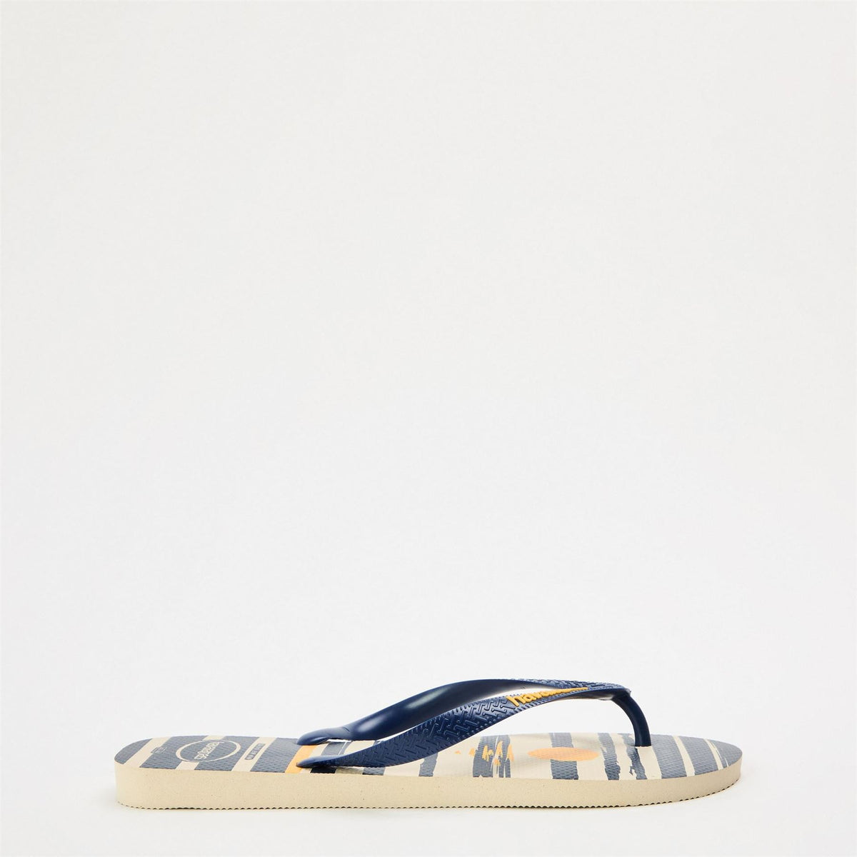 Havaianas Mens Hav. Top Nautical Navy Blue White N Flip Flops