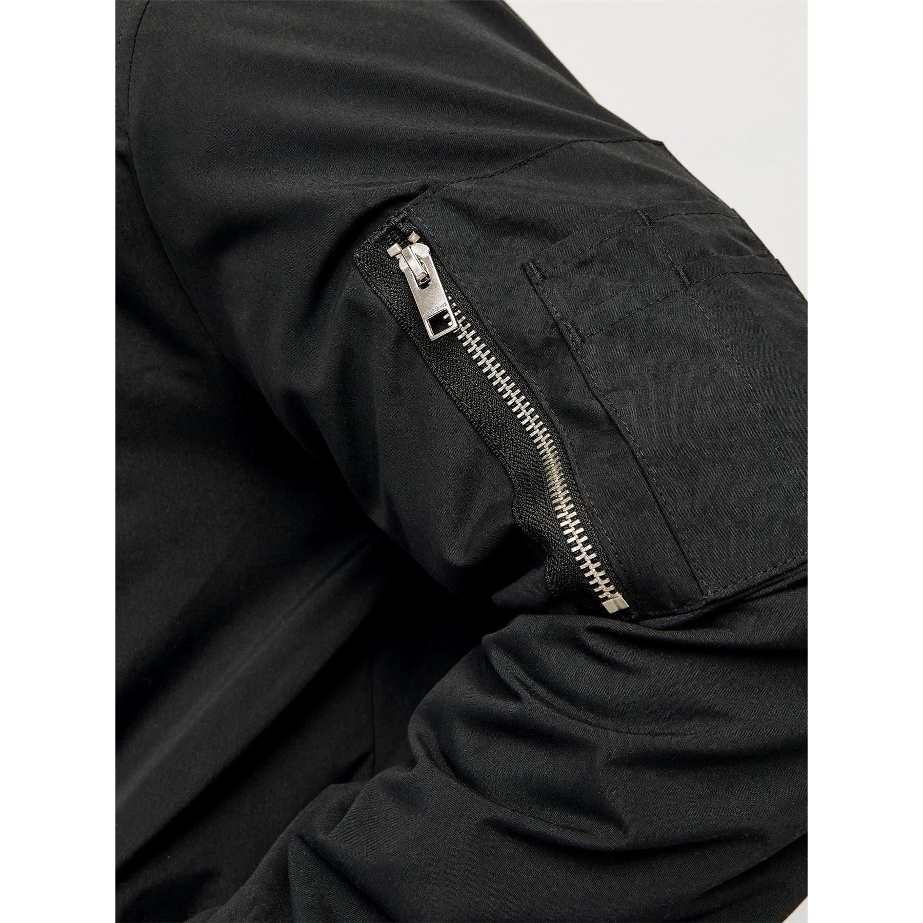 Jack and Jones Rush Plus Size Long Sleeve Bomber Jacket